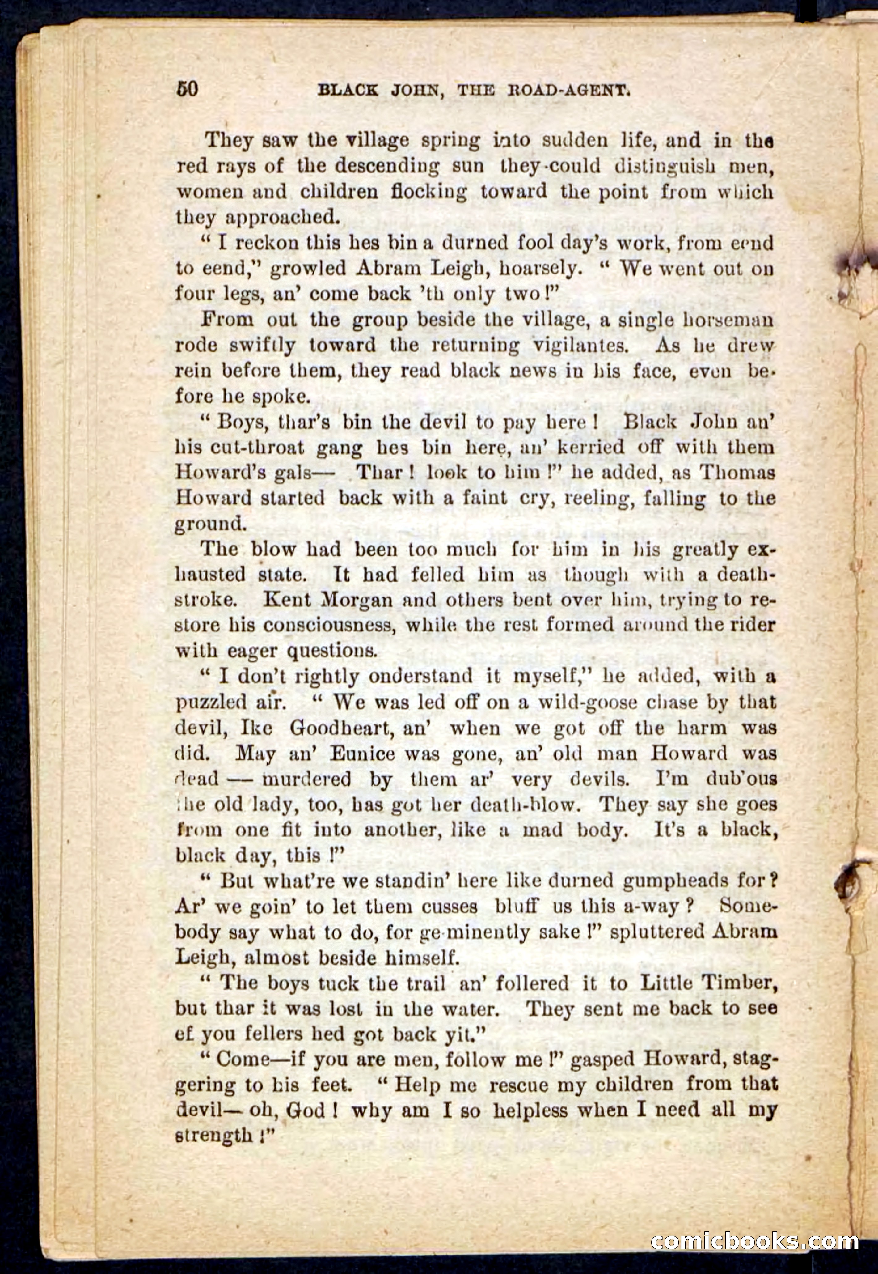 Beadle's Pocket Novels No. 198: Black John — page 46 of 100