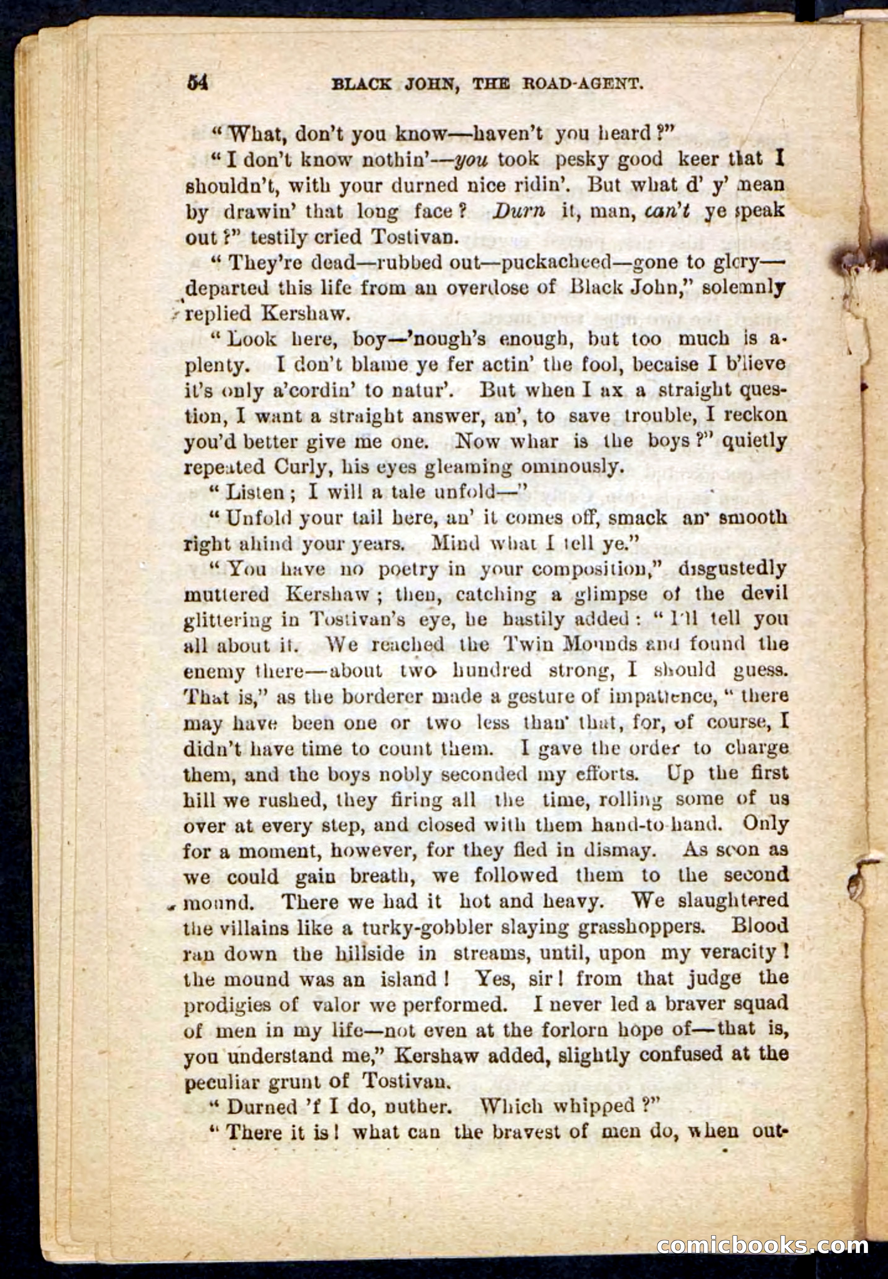 Beadle's Pocket Novels No. 198: Black John — page 50 of 100
