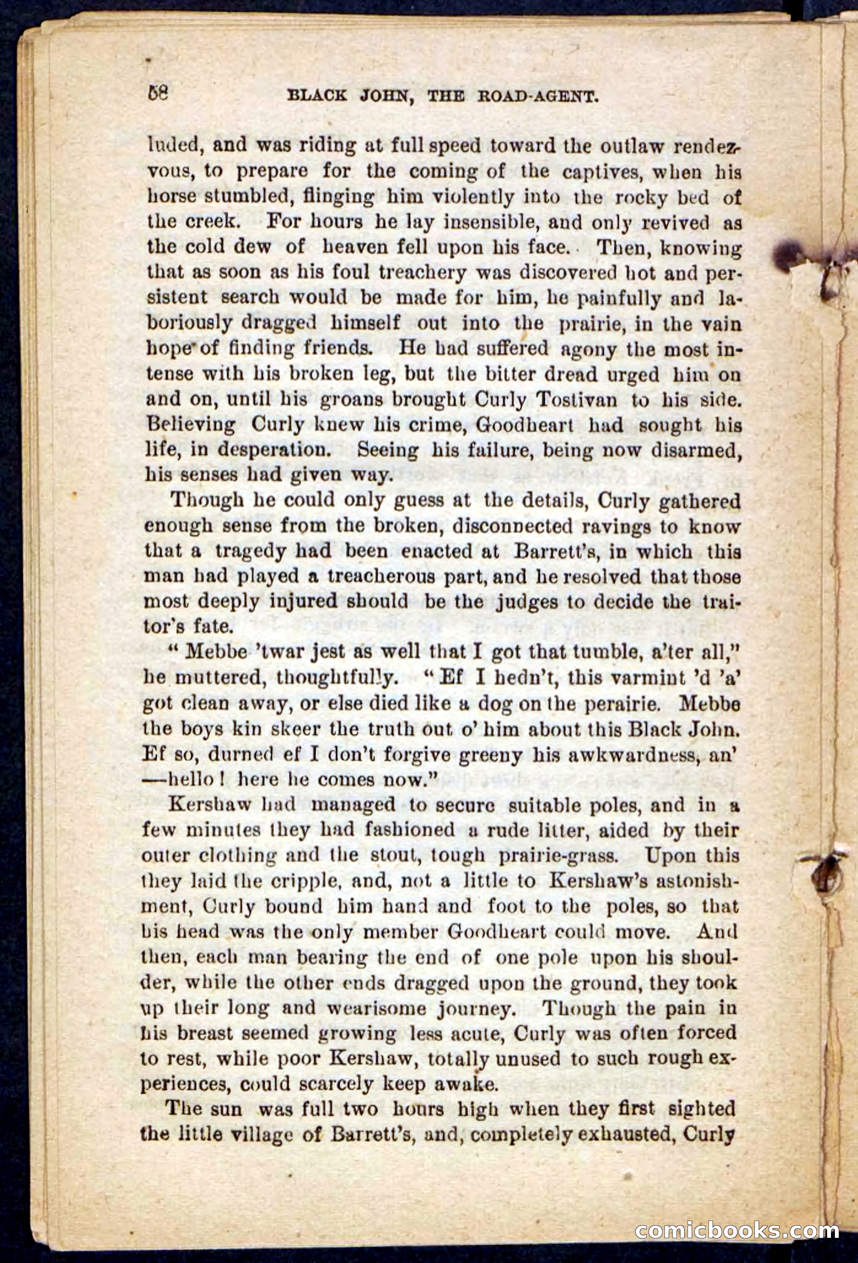 Beadle's Pocket Novels No. 198: Black John — page 54 of 100