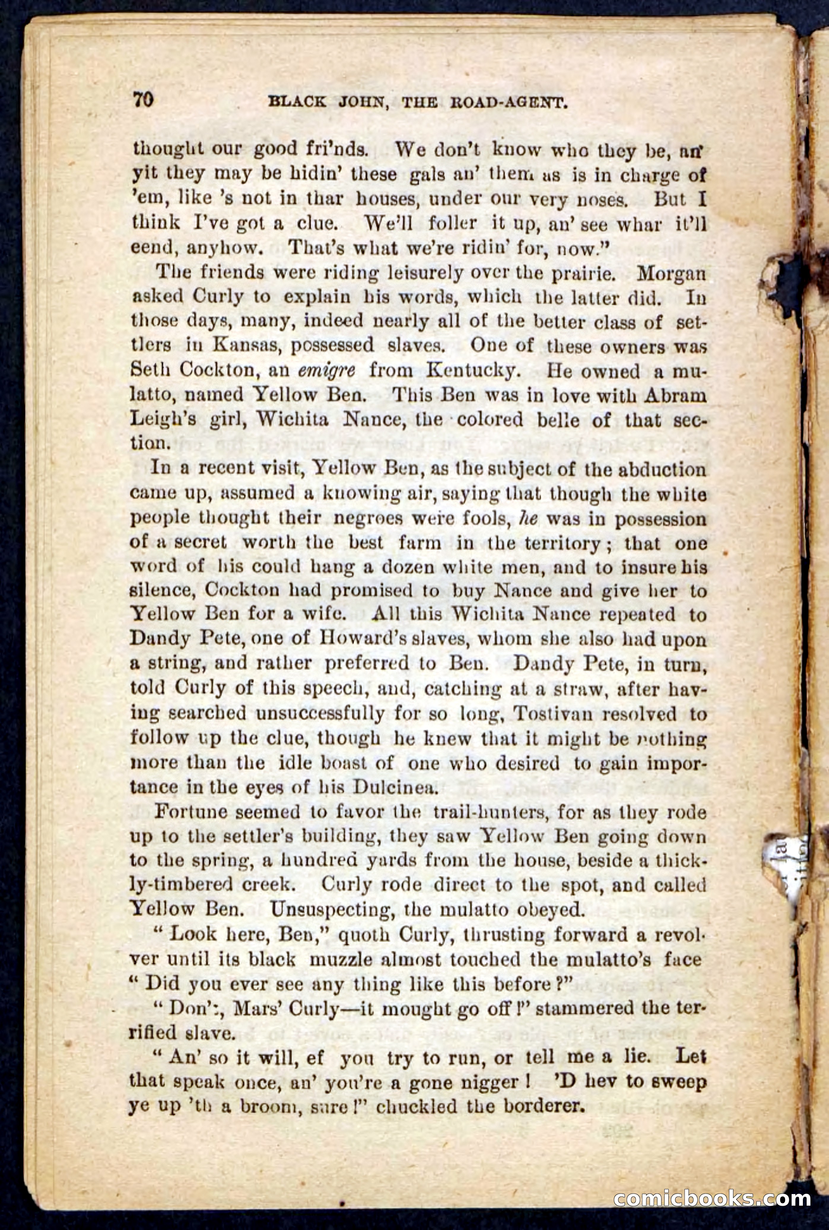 Beadle's Pocket Novels No. 198: Black John — page 66 of 100