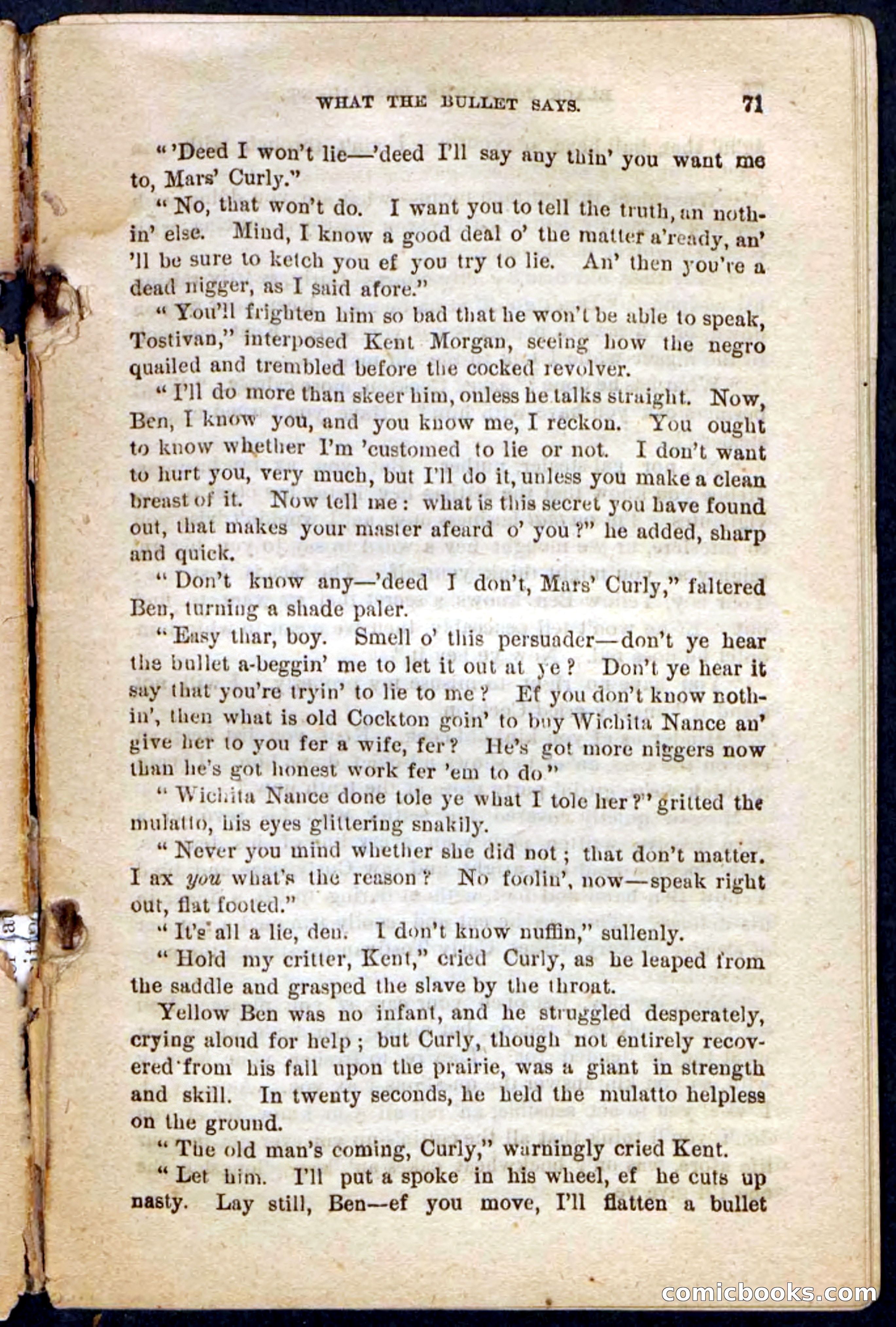 Beadle's Pocket Novels No. 198: Black John — page 67 of 100