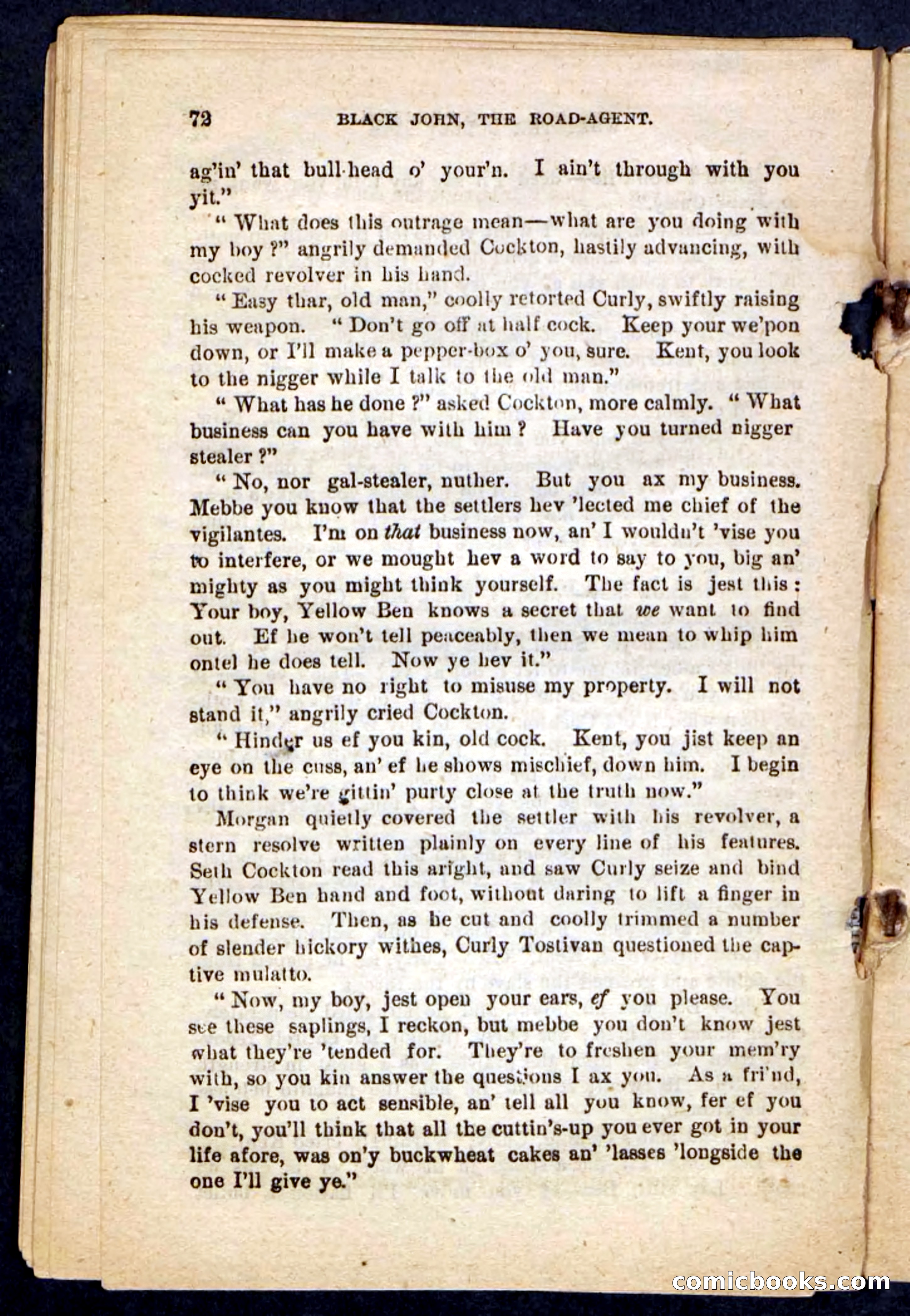 Beadle's Pocket Novels No. 198: Black John — page 68 of 100