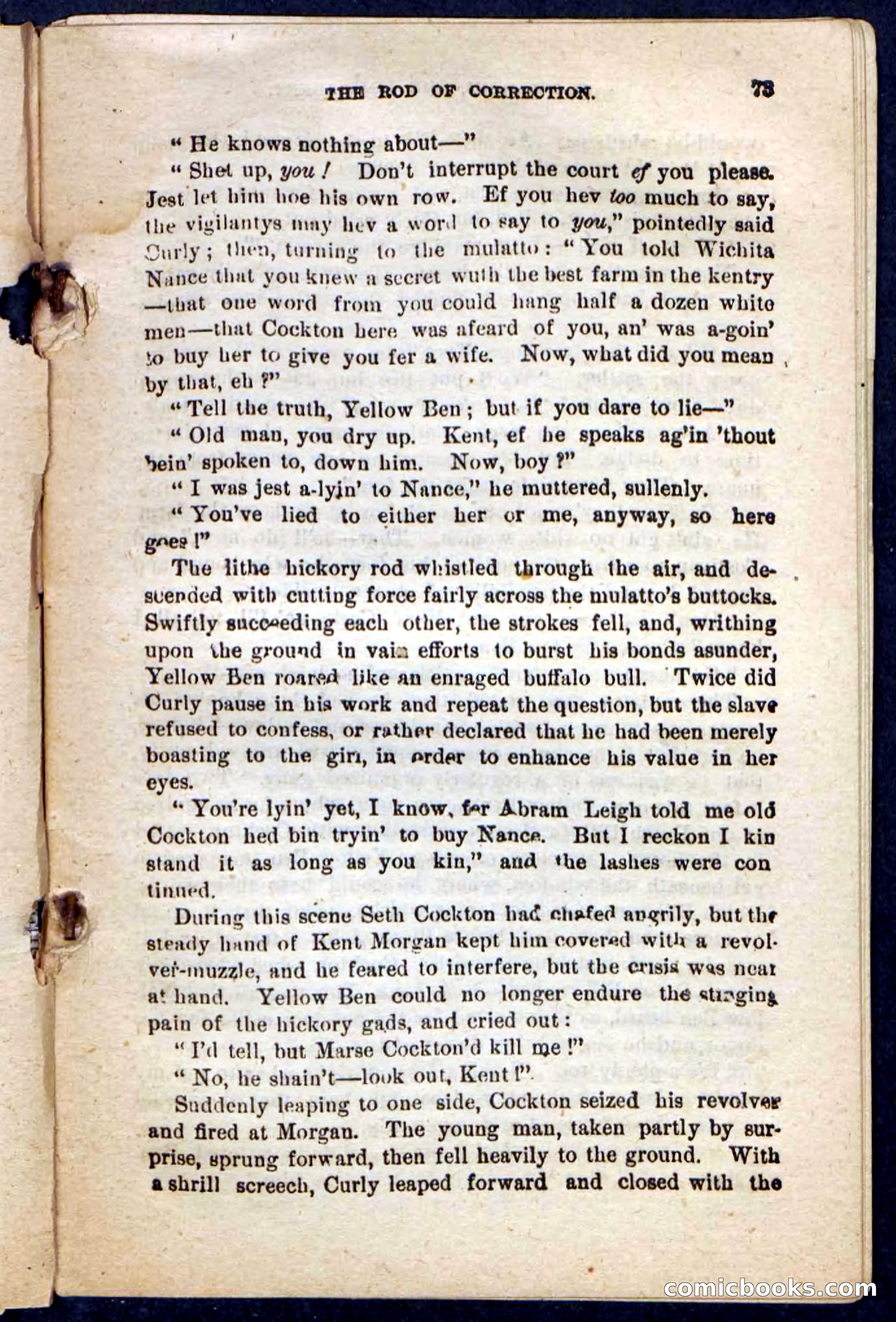 Beadle's Pocket Novels No. 198: Black John — page 69 of 100