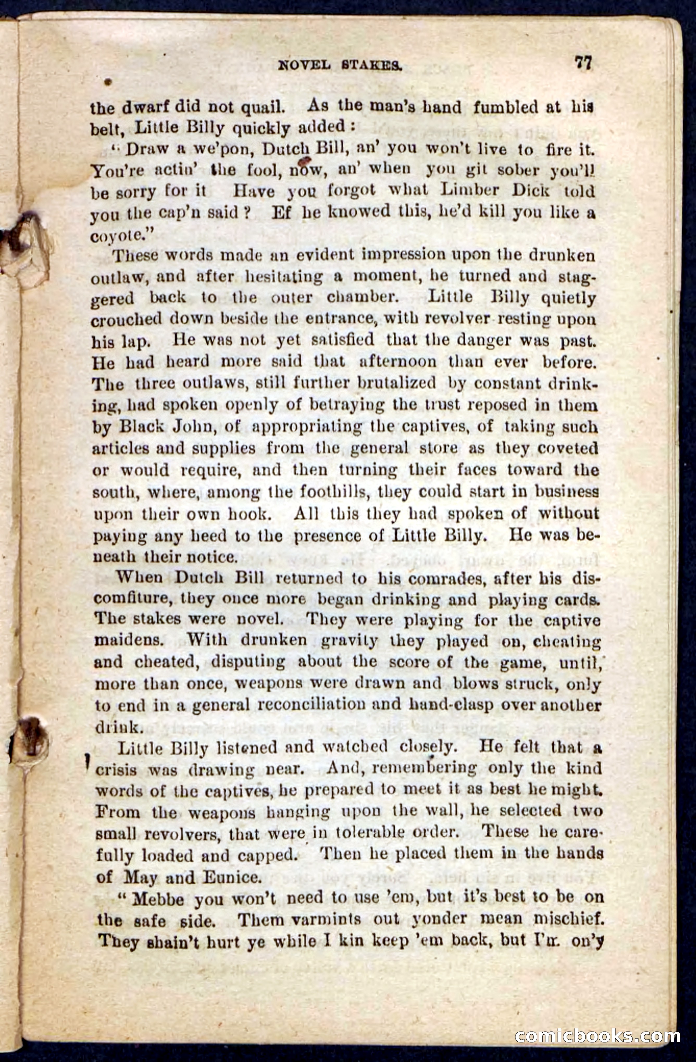 Beadle's Pocket Novels No. 198: Black John — page 73 of 100