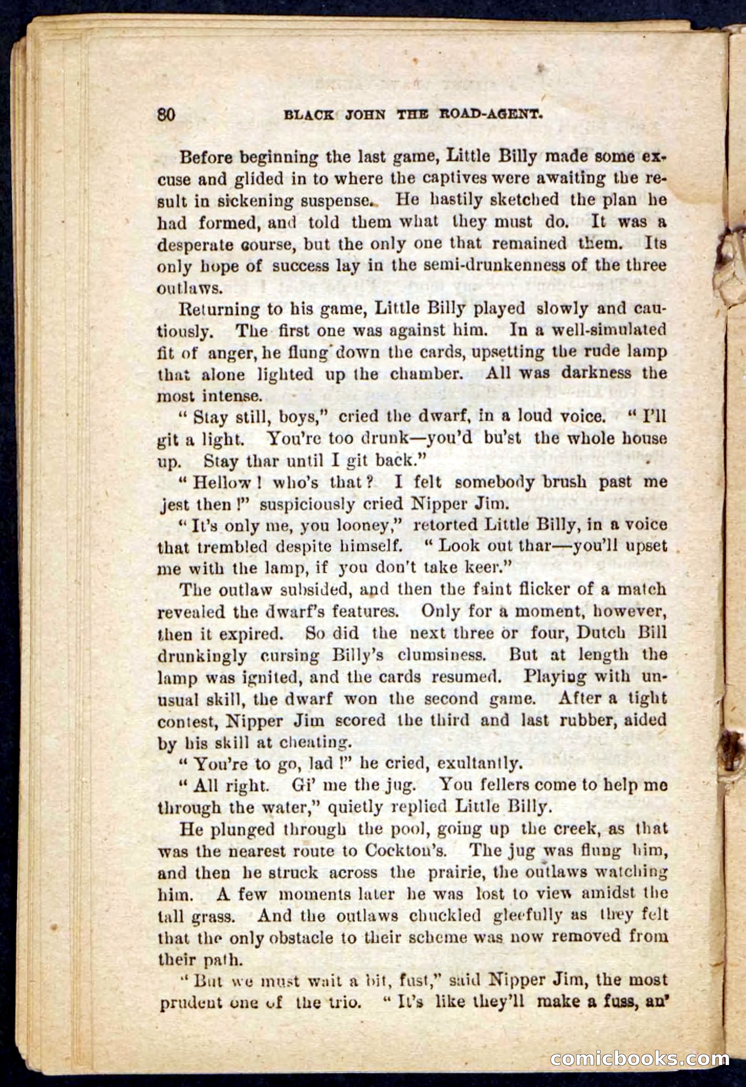 Beadle's Pocket Novels No. 198: Black John — page 76 of 100