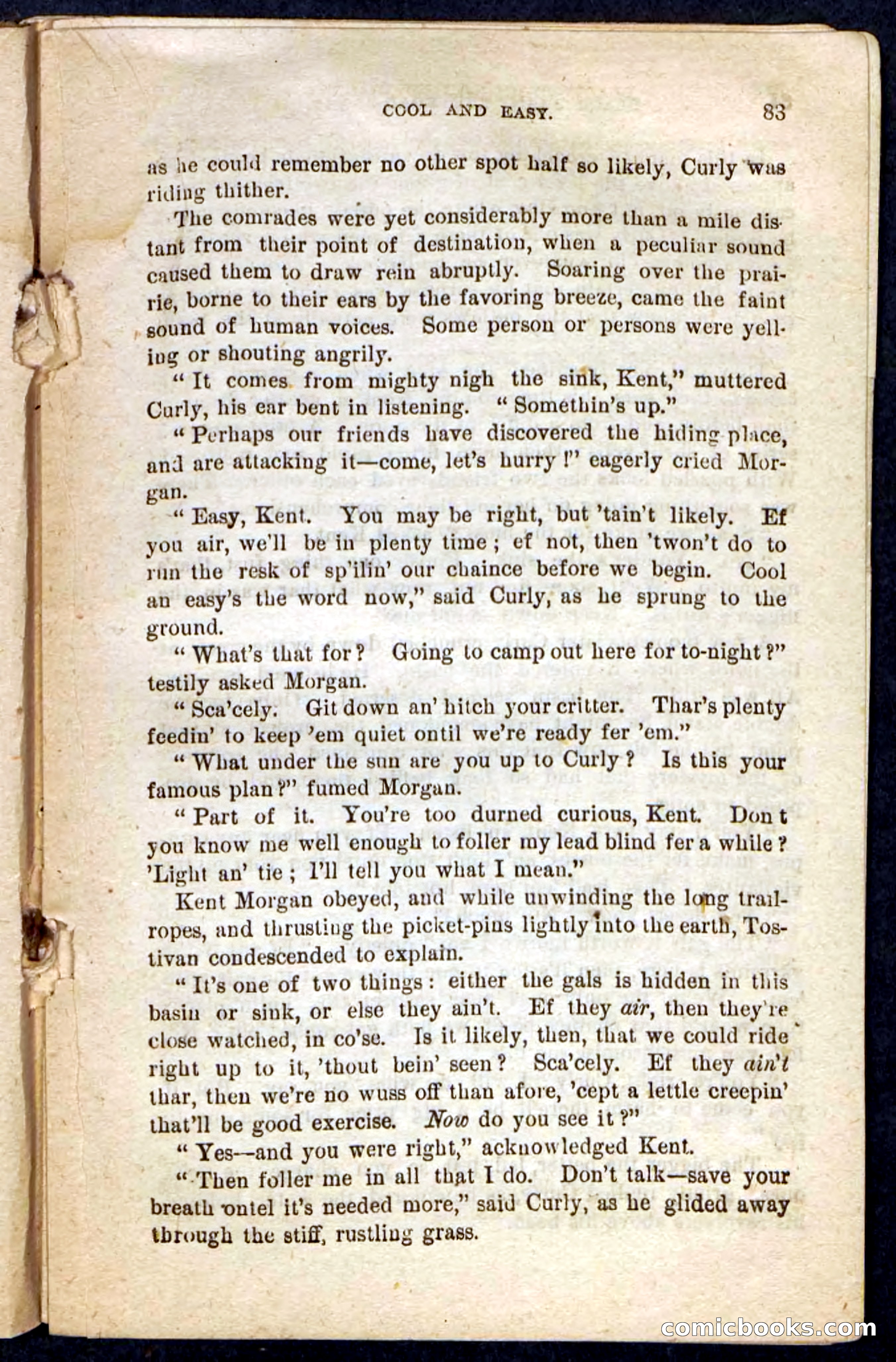 Beadle's Pocket Novels No. 198: Black John — page 79 of 100