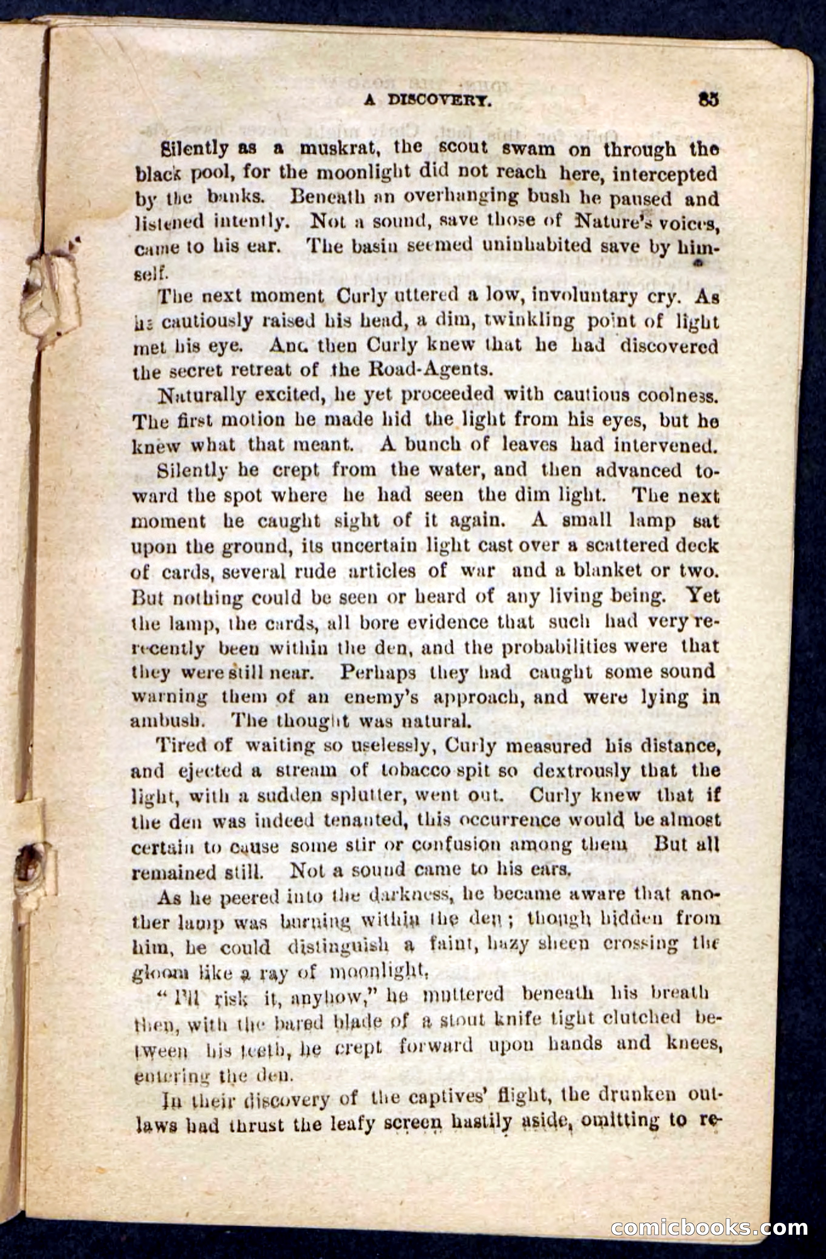 Beadle's Pocket Novels No. 198: Black John — page 81 of 100