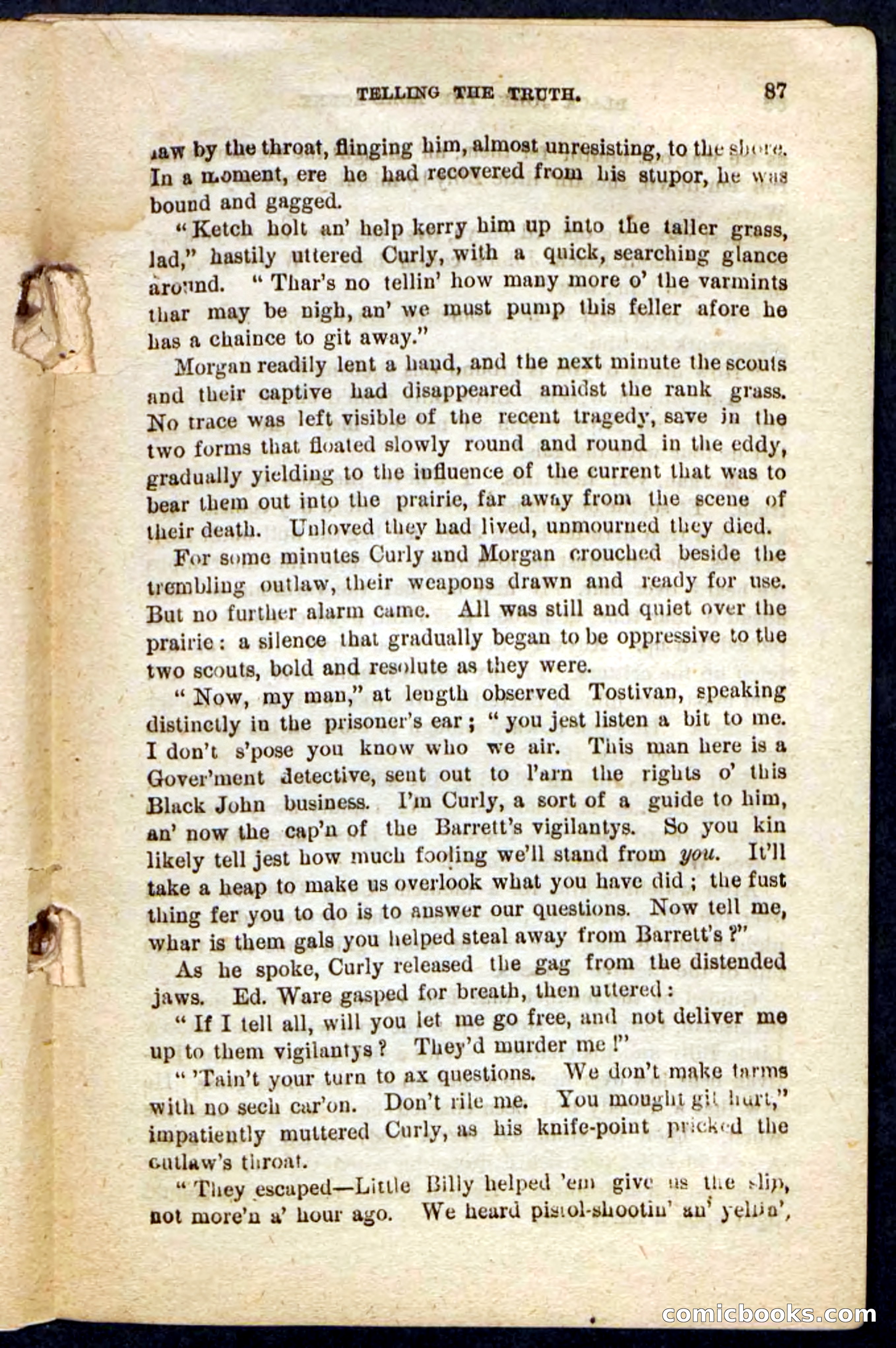 Beadle's Pocket Novels No. 198: Black John — page 83 of 100