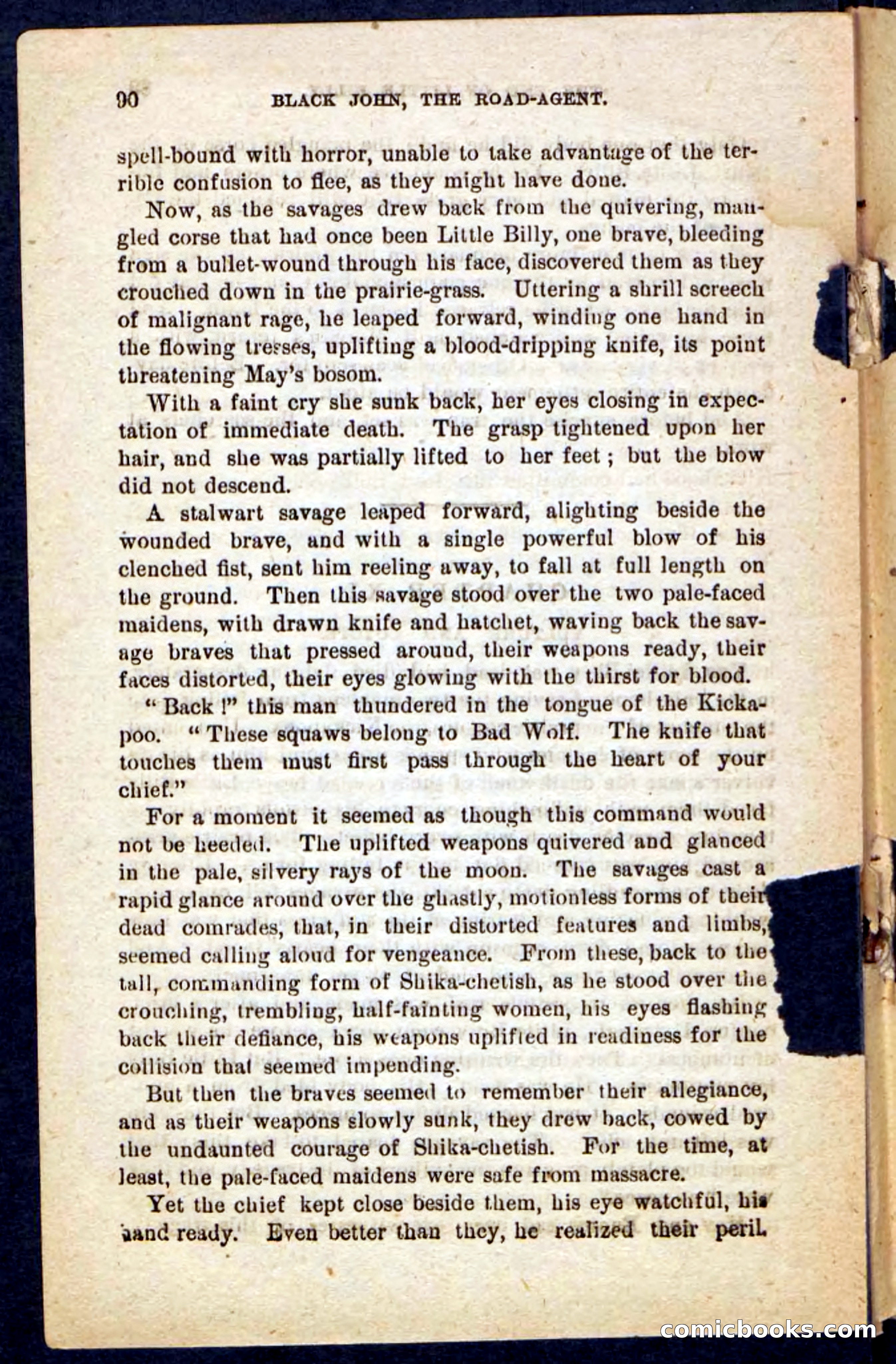 Beadle's Pocket Novels No. 198: Black John — page 86 of 100