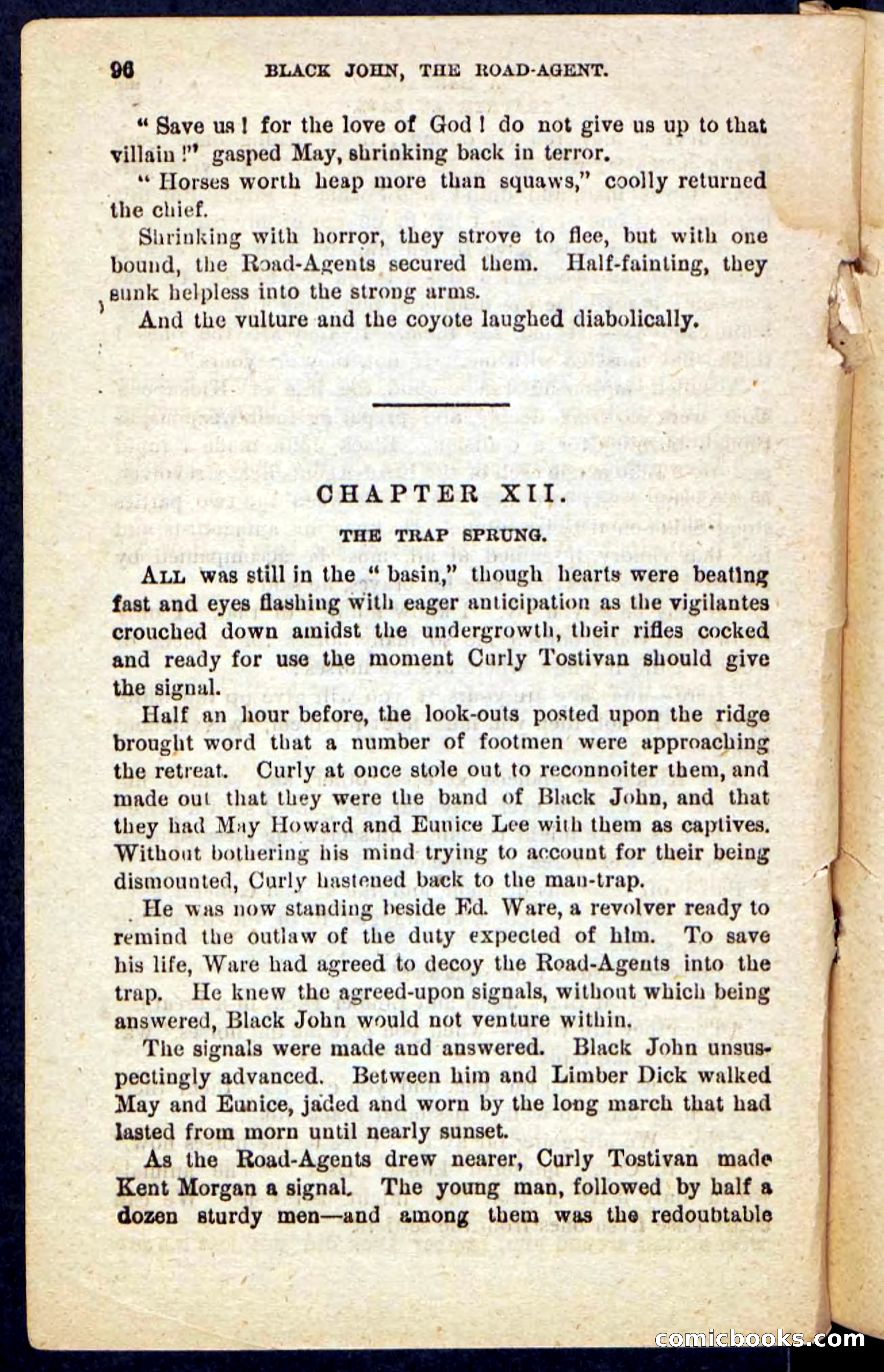 Beadle's Pocket Novels No. 198: Black John — page 92 of 100