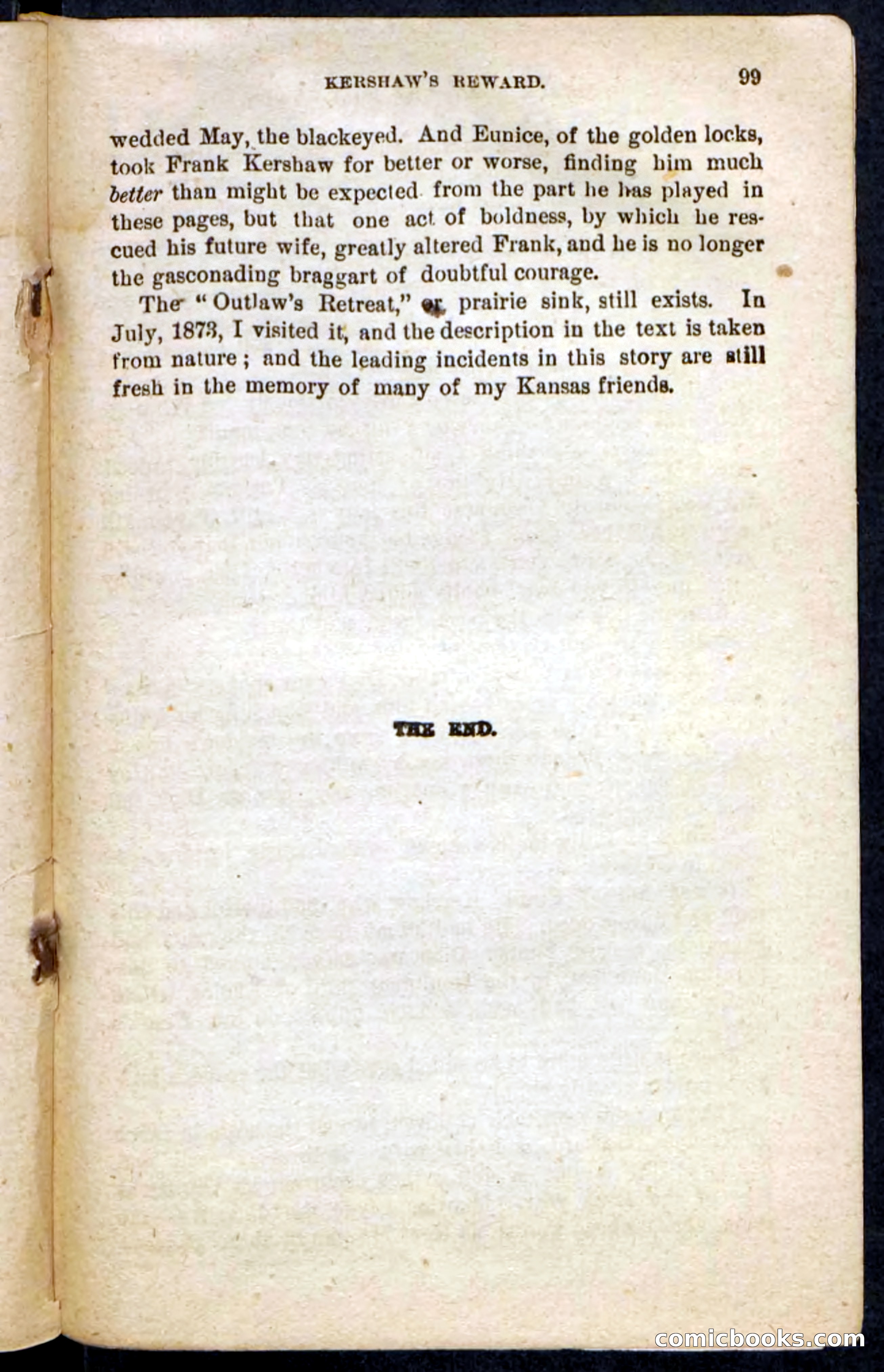 Beadle's Pocket Novels No. 198: Black John — page 95 of 100