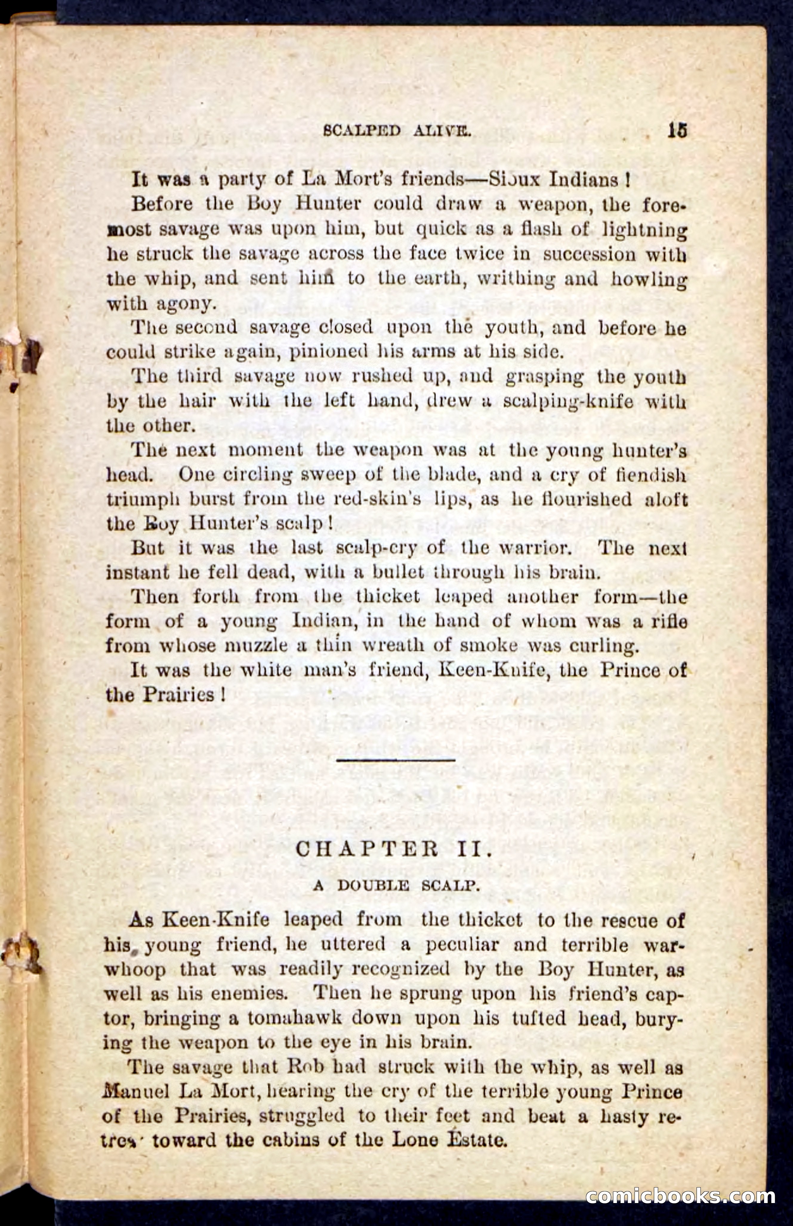 Beadle's Pocket Novels No. 199: Keen-Knife — page 11 of 100