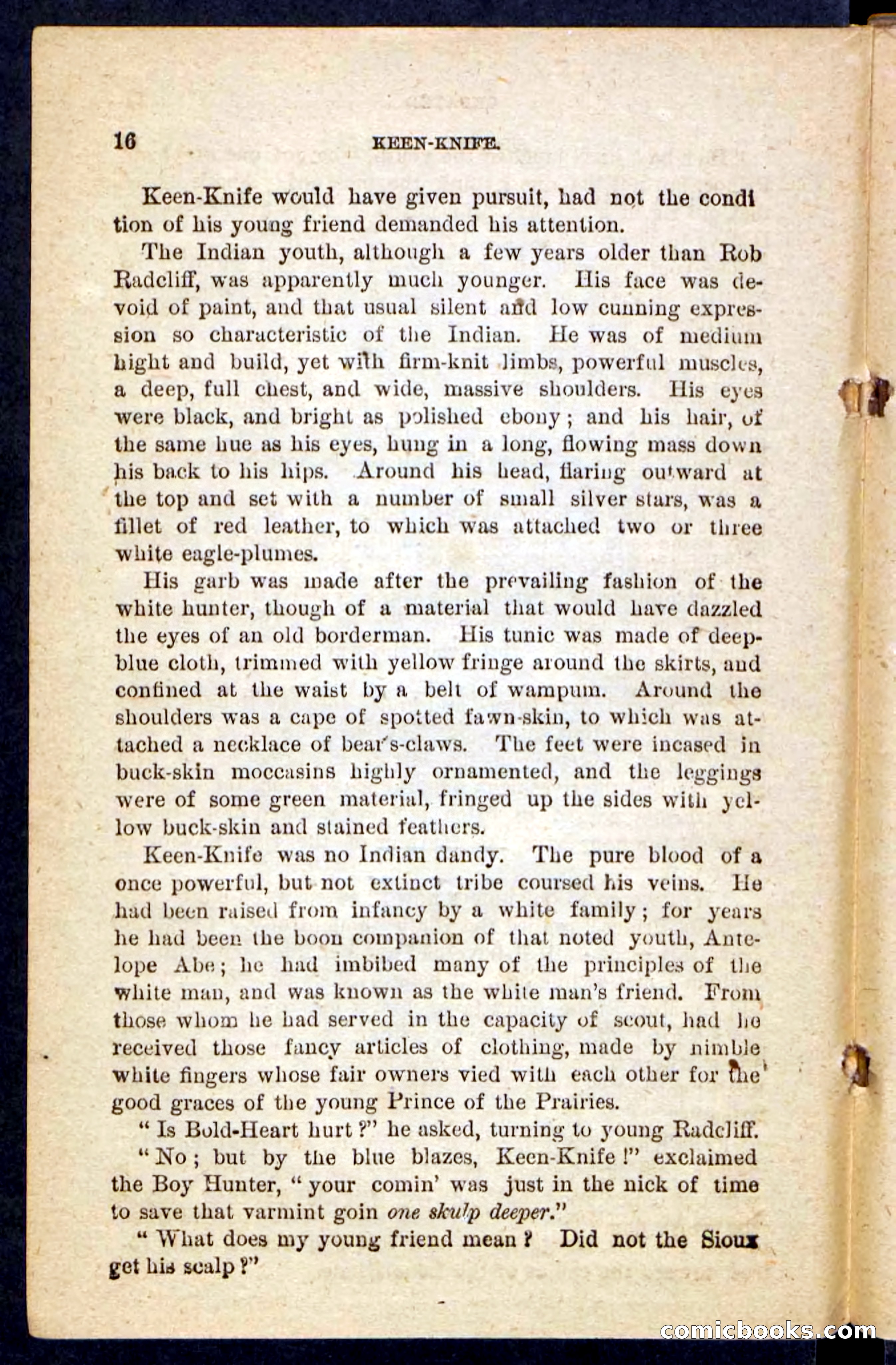 Beadle's Pocket Novels No. 199: Keen-Knife — page 12 of 100
