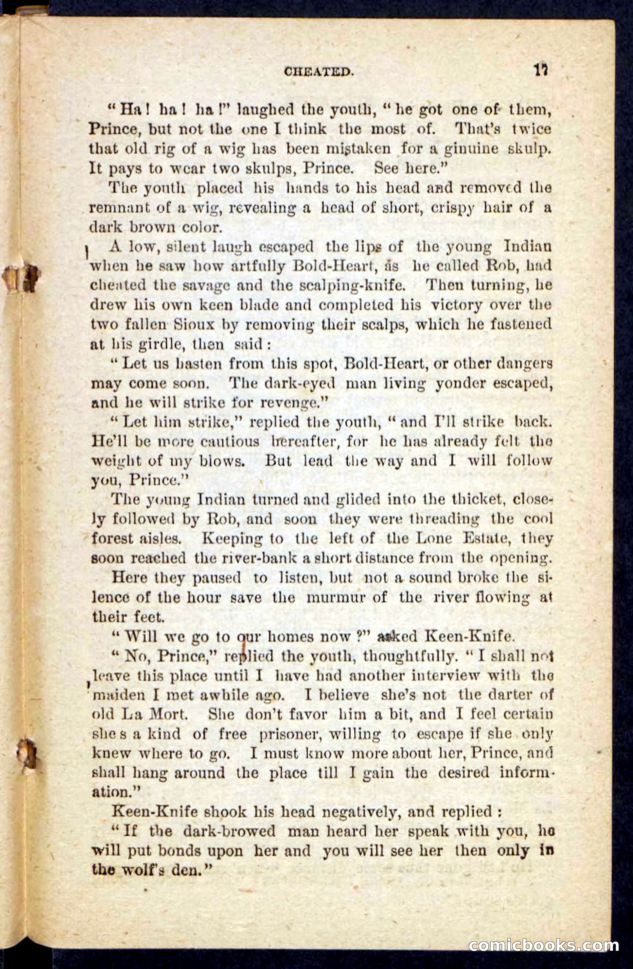 Beadle's Pocket Novels No. 199: Keen-Knife — page 13 of 100