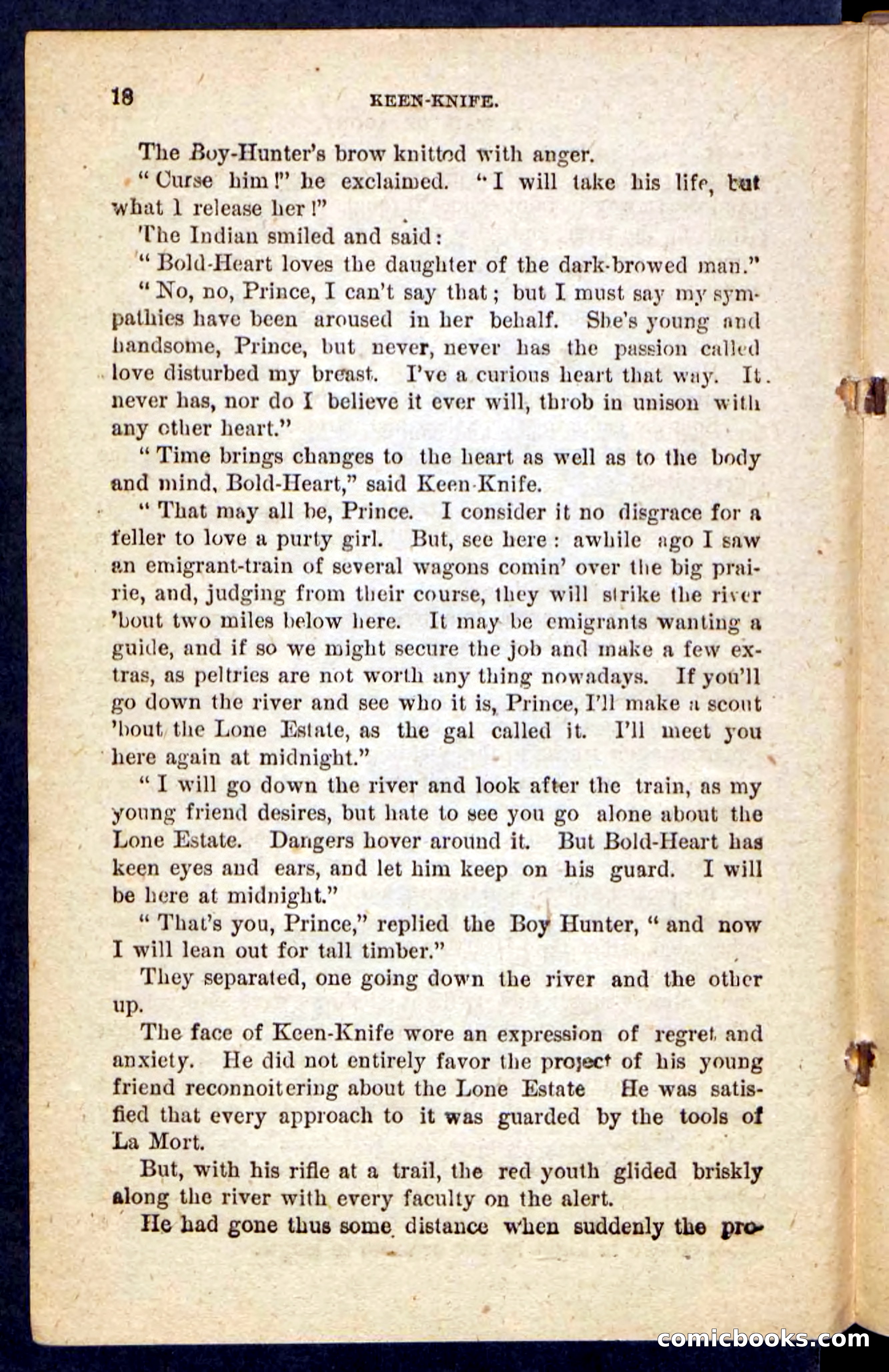Beadle's Pocket Novels No. 199: Keen-Knife — page 14 of 100