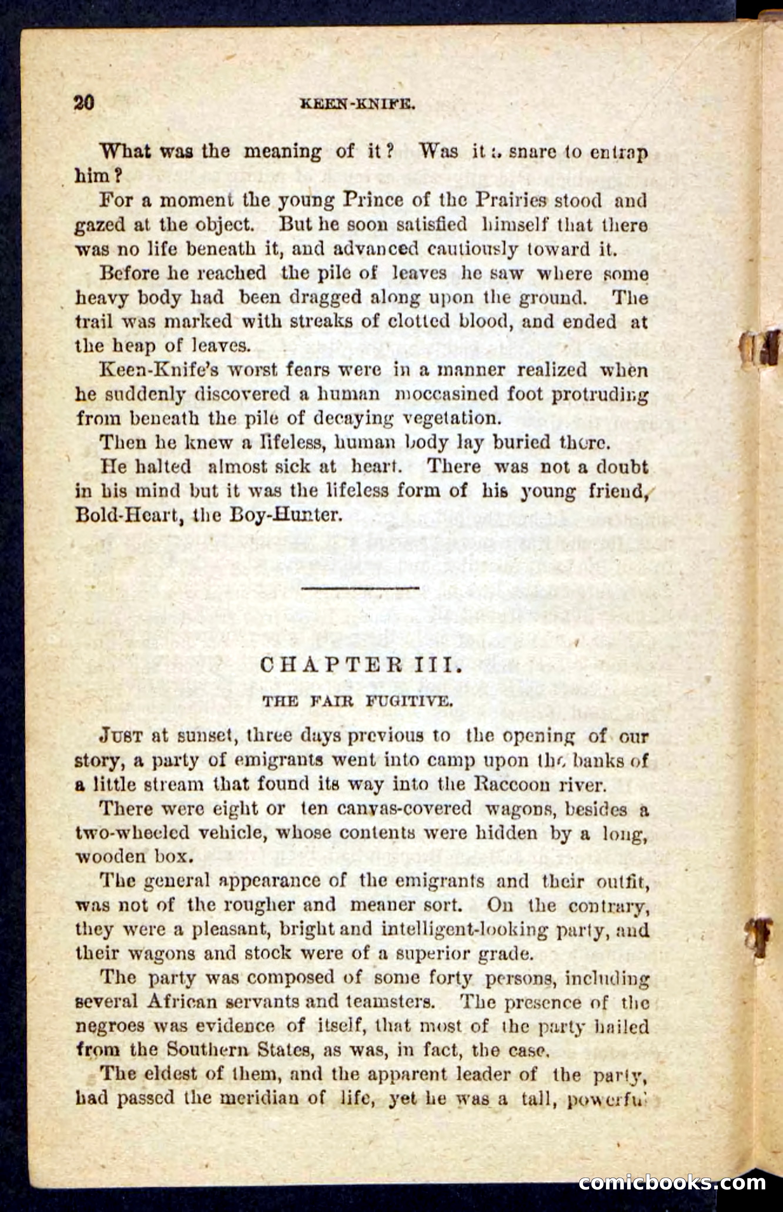 Beadle's Pocket Novels No. 199: Keen-Knife — page 16 of 100