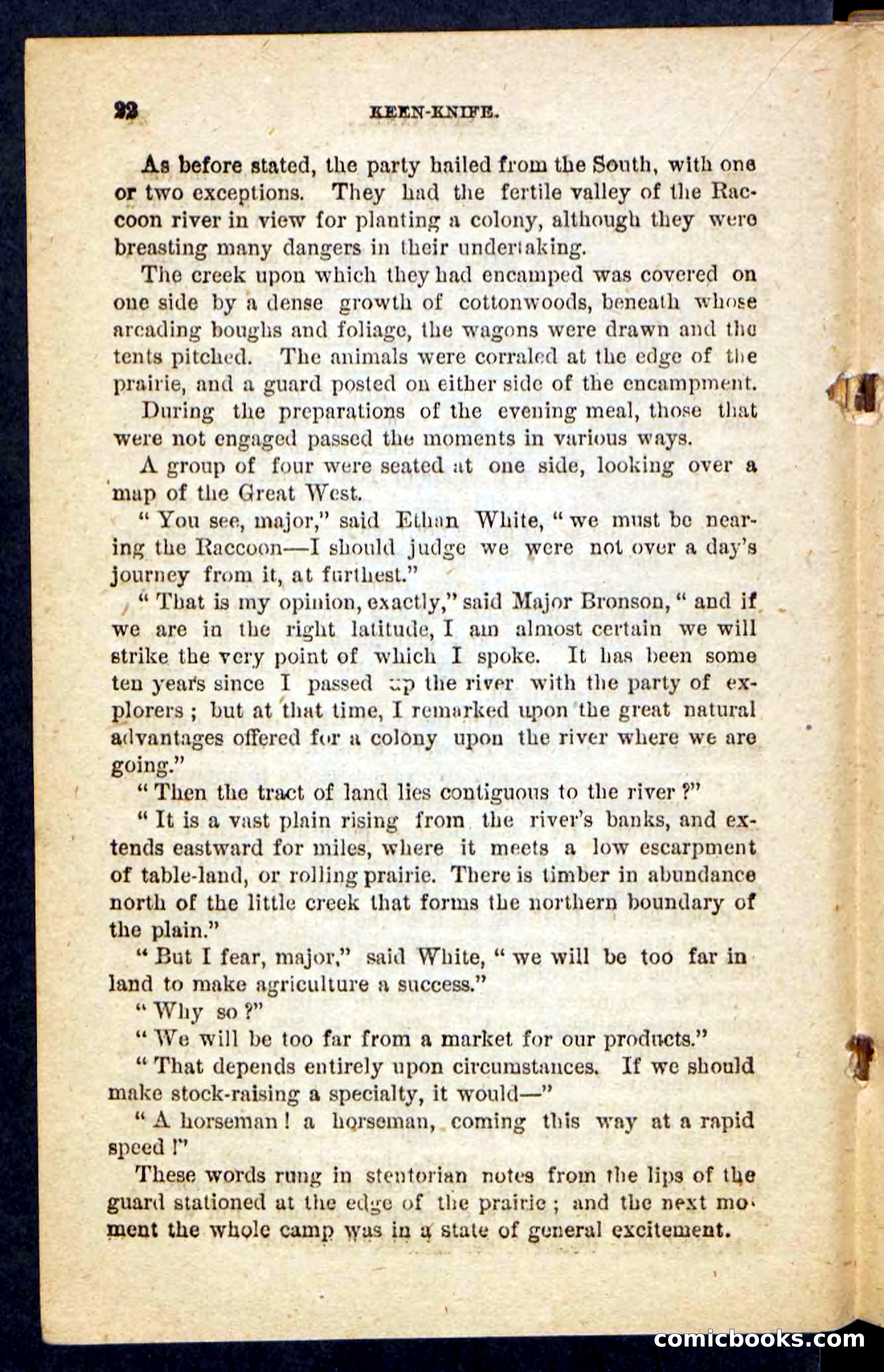 Beadle's Pocket Novels No. 199: Keen-Knife — page 18 of 100