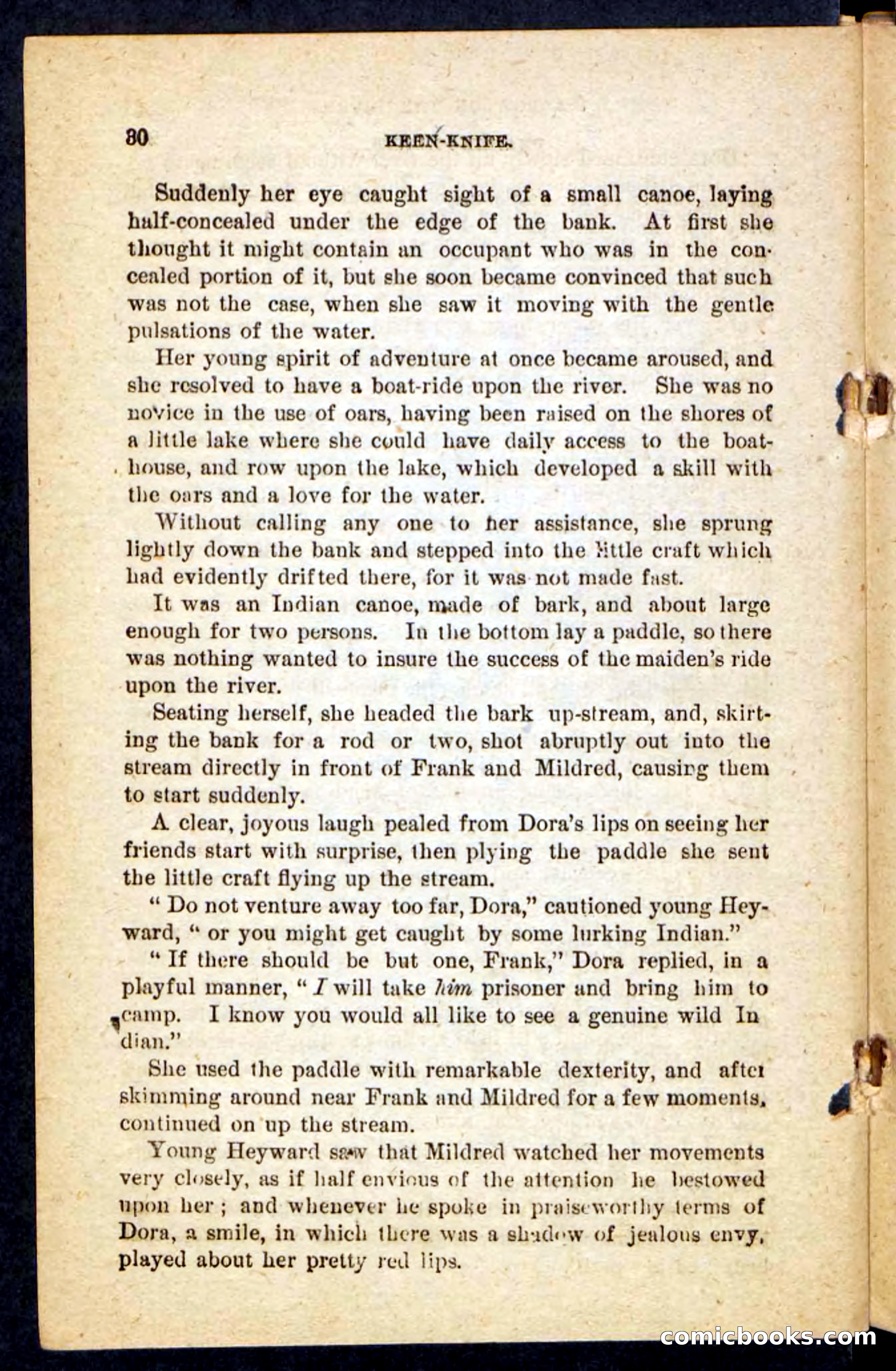 Beadle's Pocket Novels No. 199: Keen-Knife — page 26 of 100