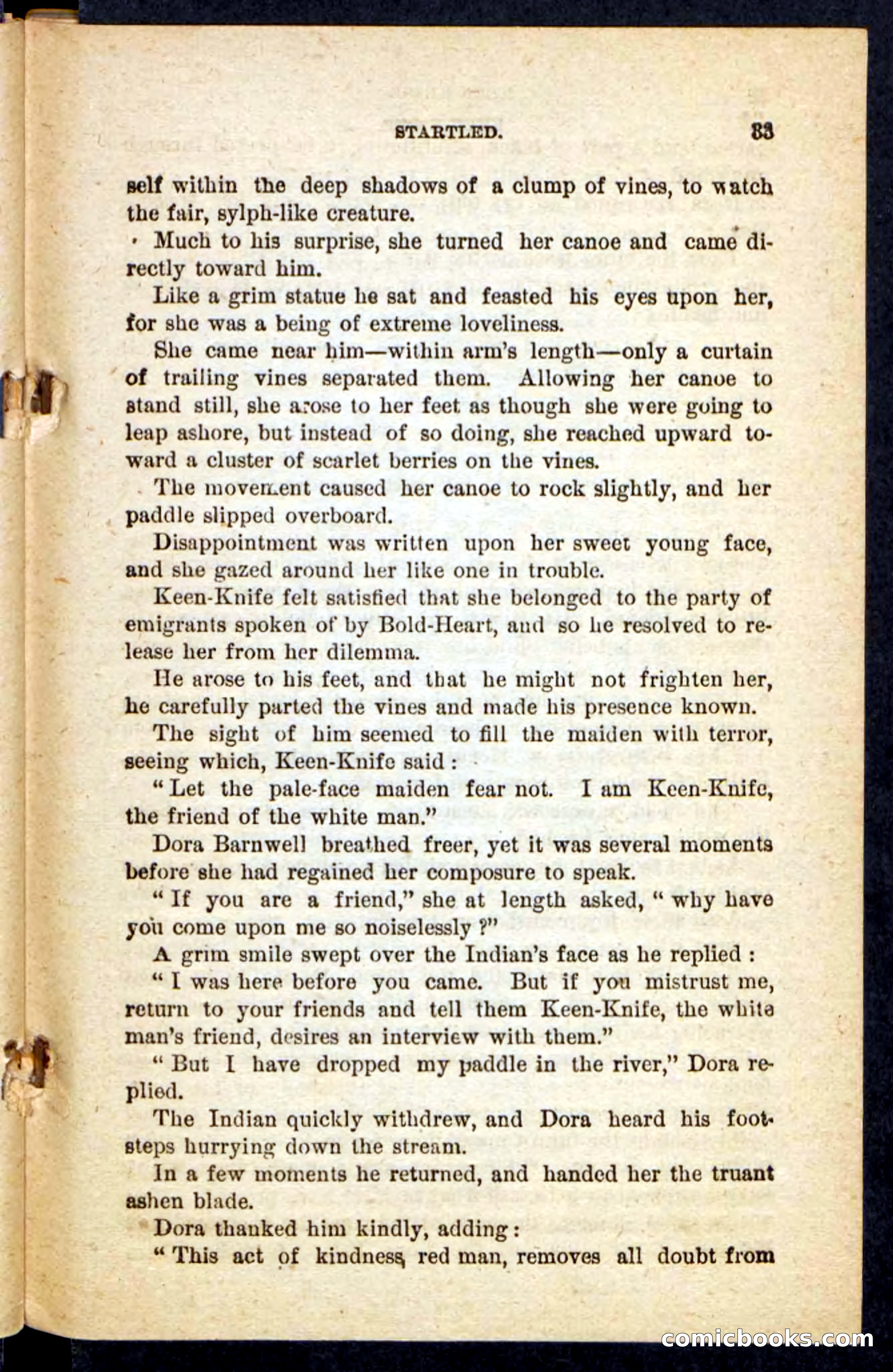 Beadle's Pocket Novels No. 199: Keen-Knife — page 29 of 100
