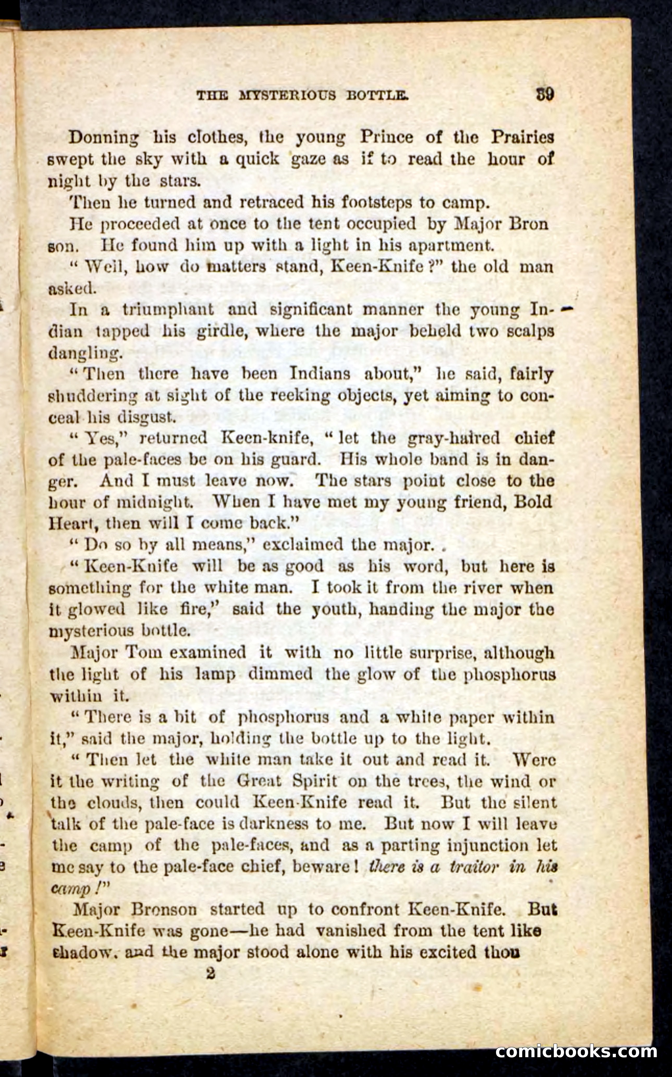Beadle's Pocket Novels No. 199: Keen-Knife — page 35 of 100