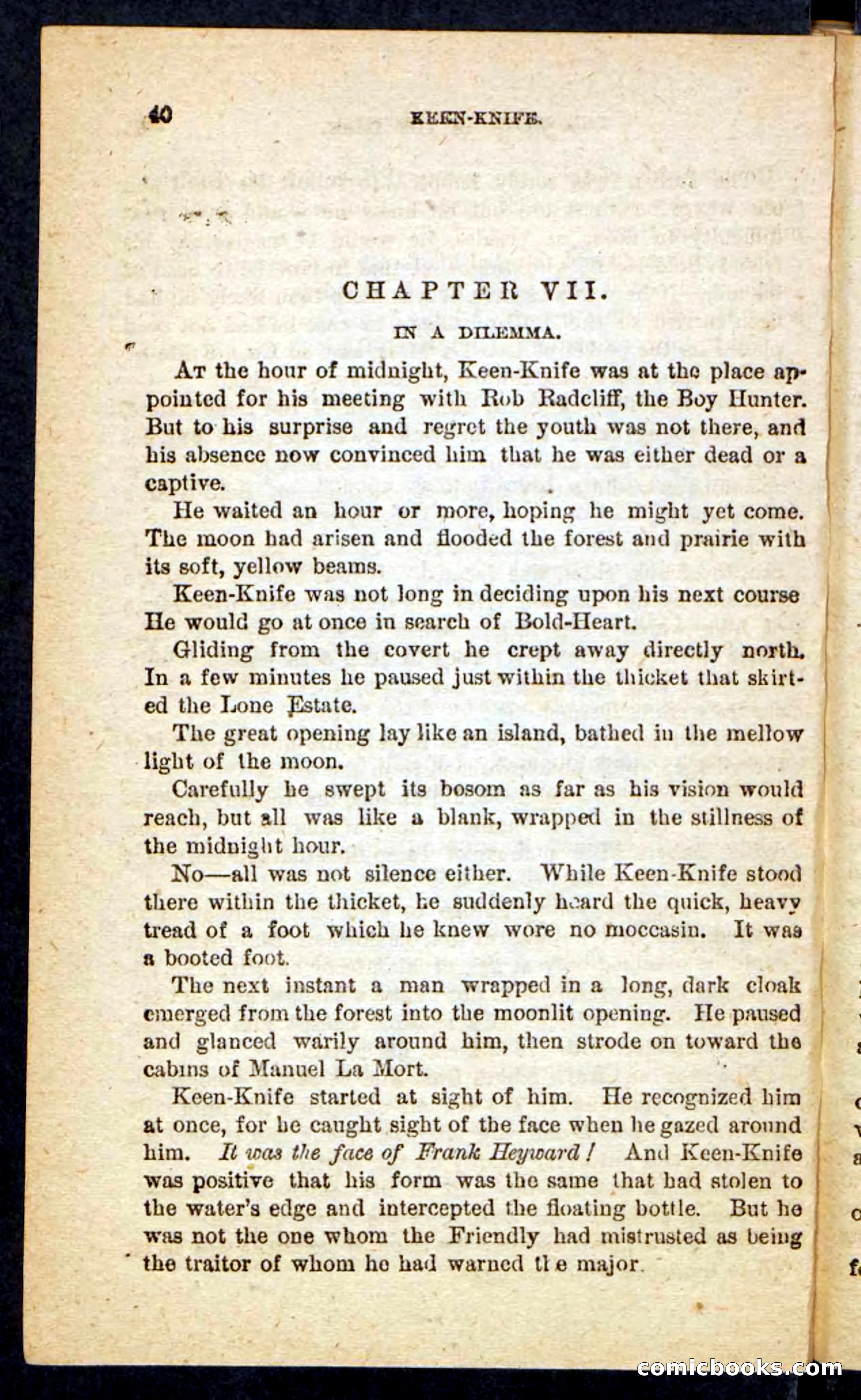 Beadle's Pocket Novels No. 199: Keen-Knife — page 36 of 100