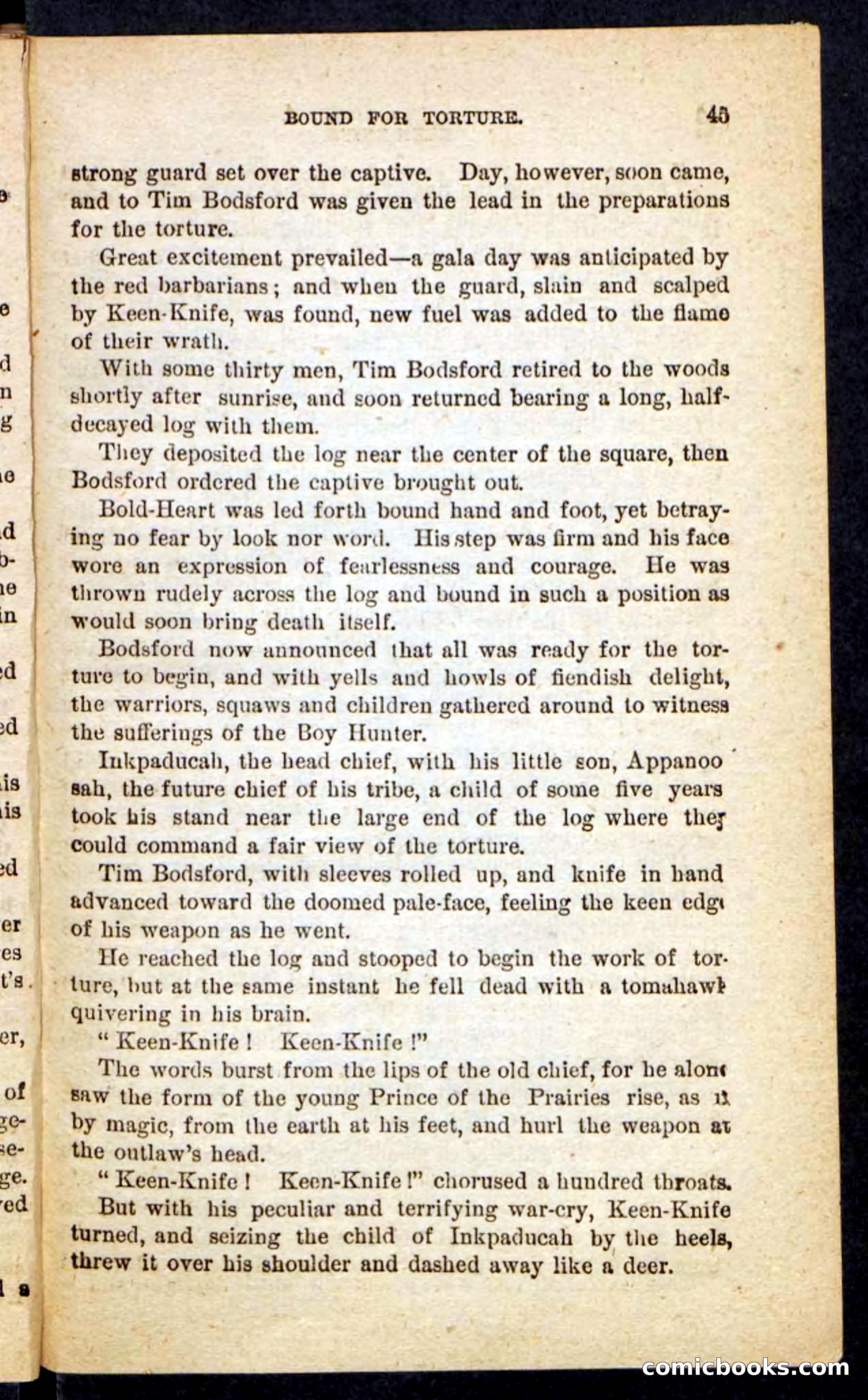 Beadle's Pocket Novels No. 199: Keen-Knife — page 41 of 100