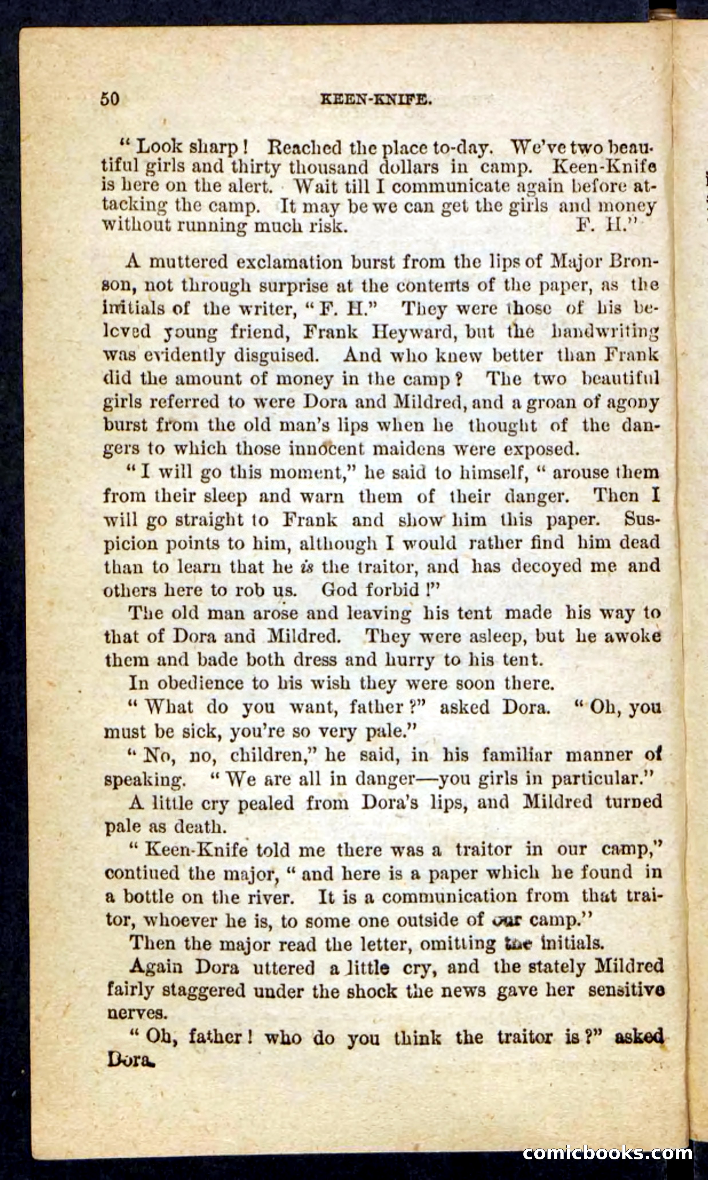 Beadle's Pocket Novels No. 199: Keen-Knife — page 46 of 100