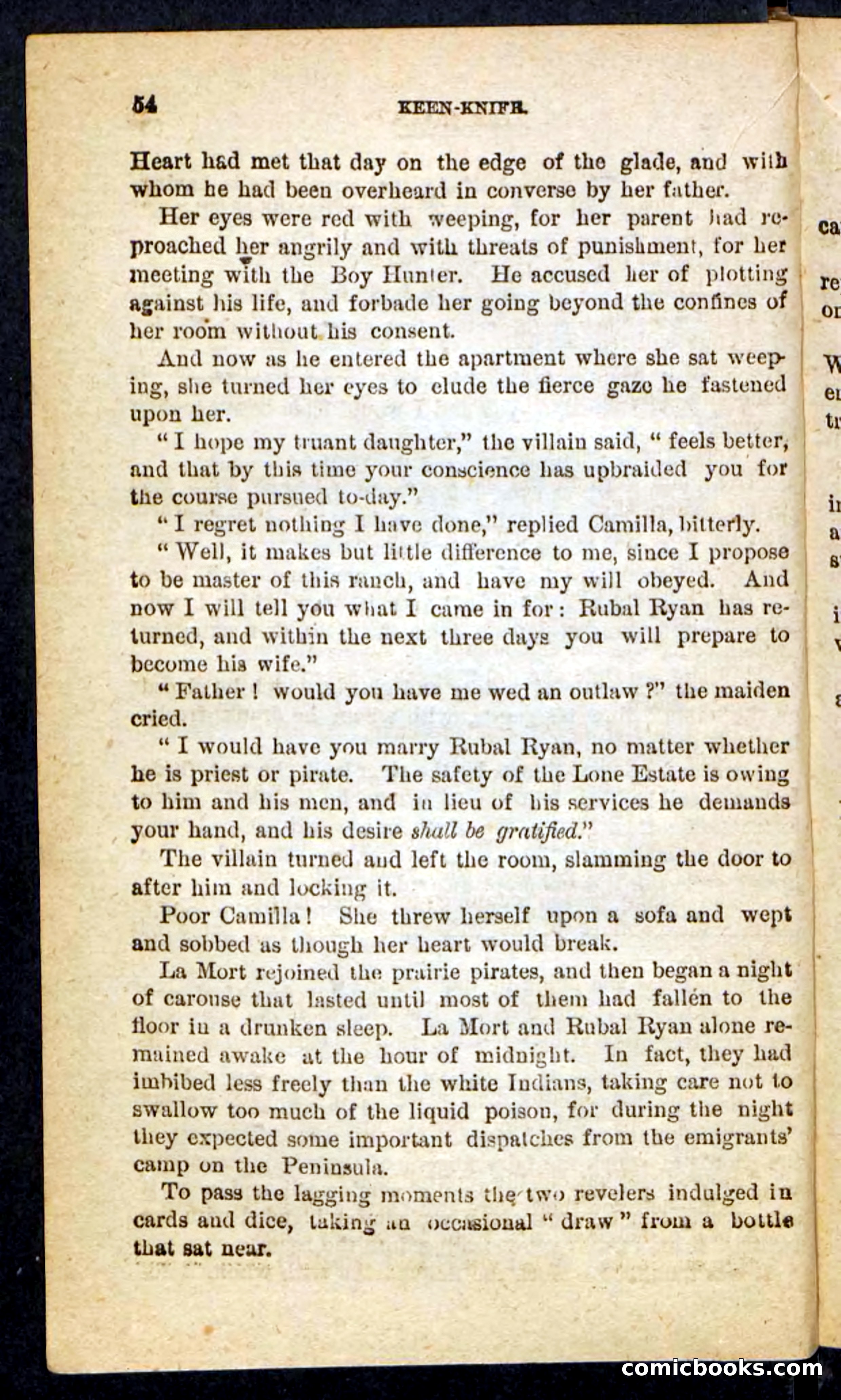 Beadle's Pocket Novels No. 199: Keen-Knife — page 50 of 100