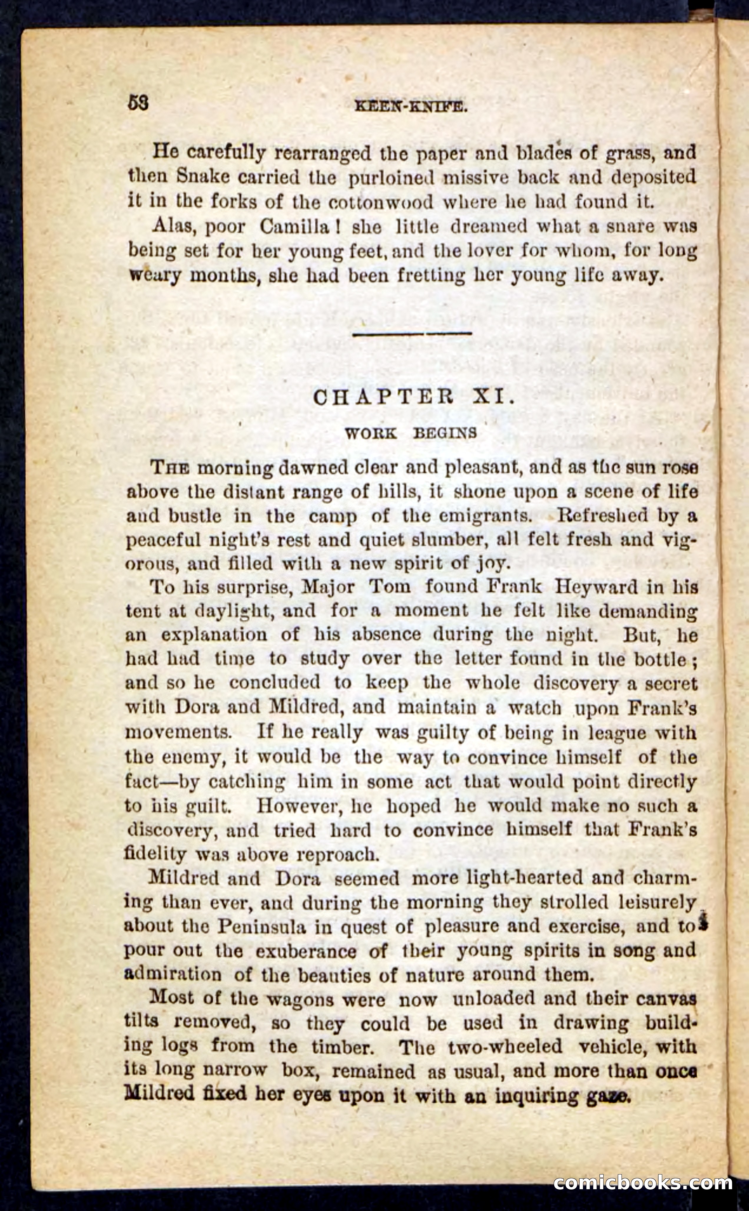 Beadle's Pocket Novels No. 199: Keen-Knife — page 54 of 100