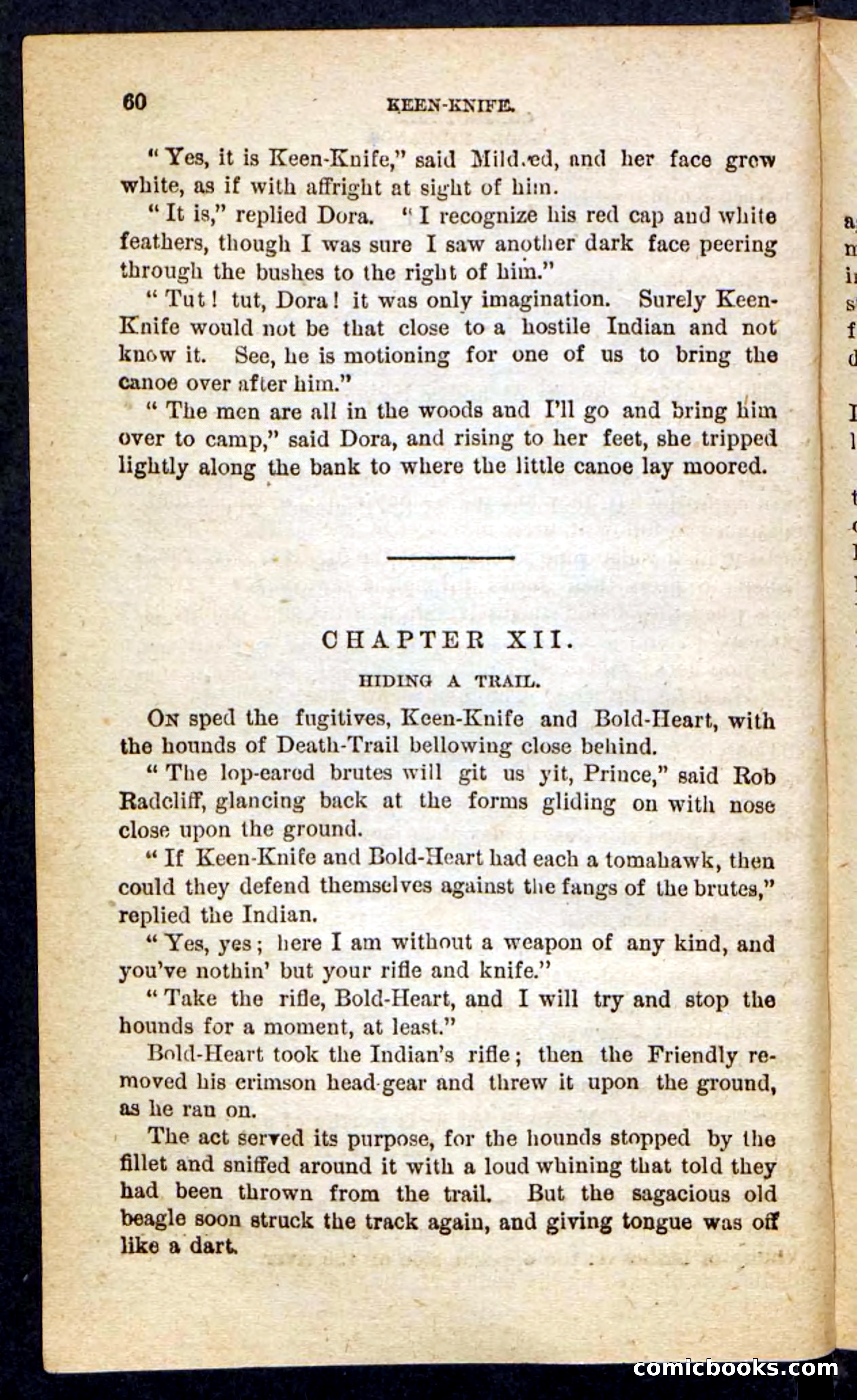 Beadle's Pocket Novels No. 199: Keen-Knife — page 56 of 100