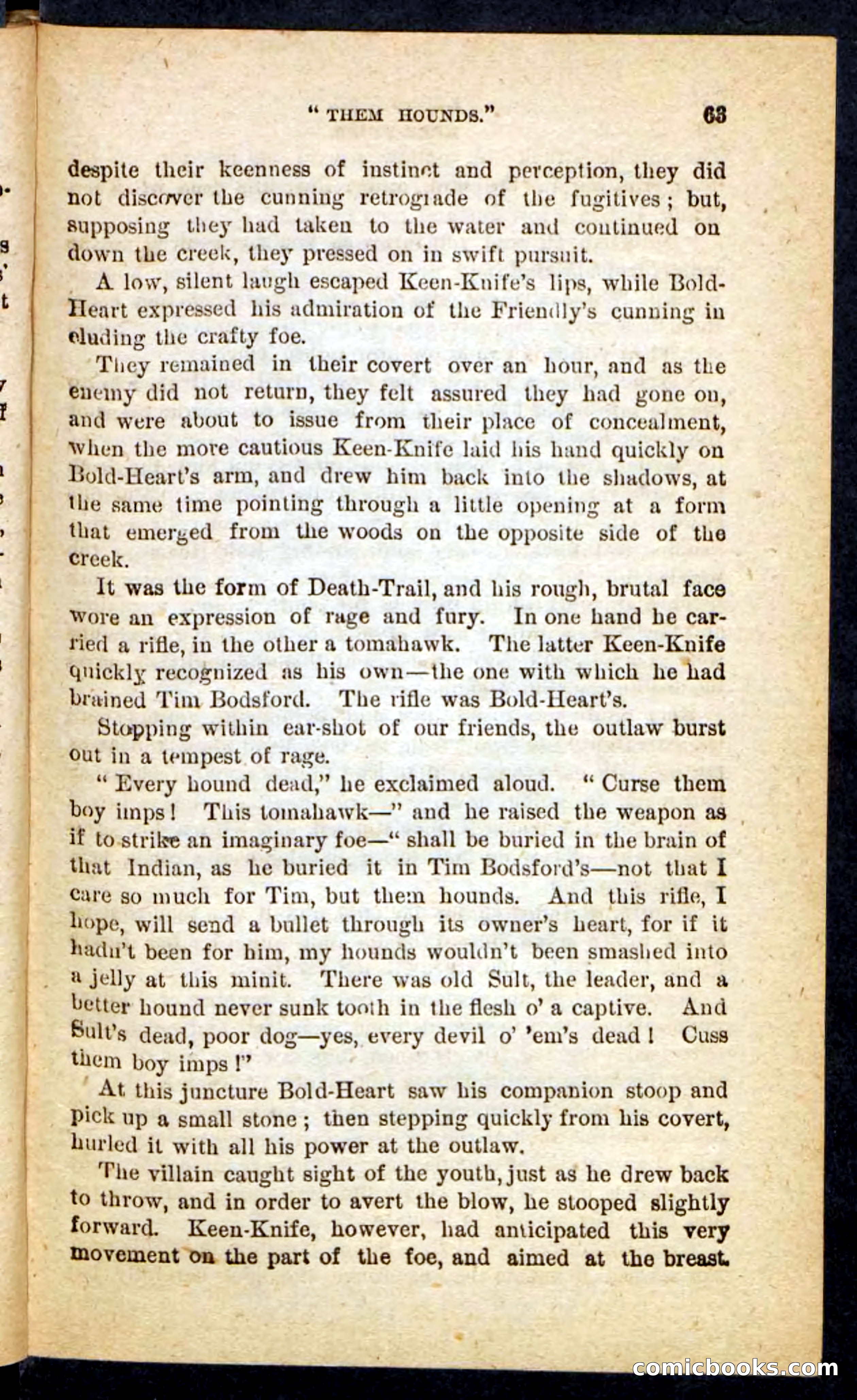 Beadle's Pocket Novels No. 199: Keen-Knife — page 59 of 100
