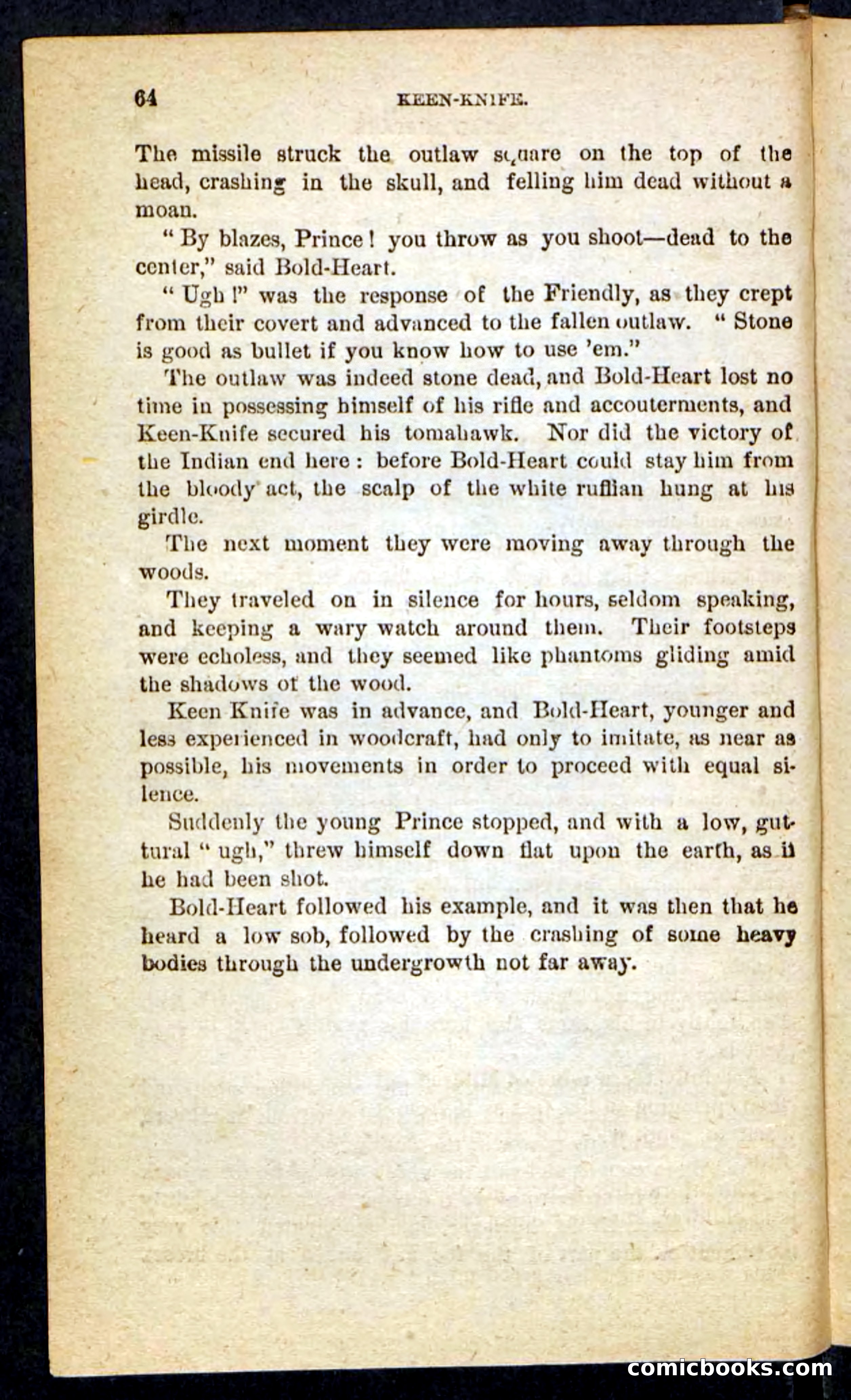 Beadle's Pocket Novels No. 199: Keen-Knife — page 60 of 100