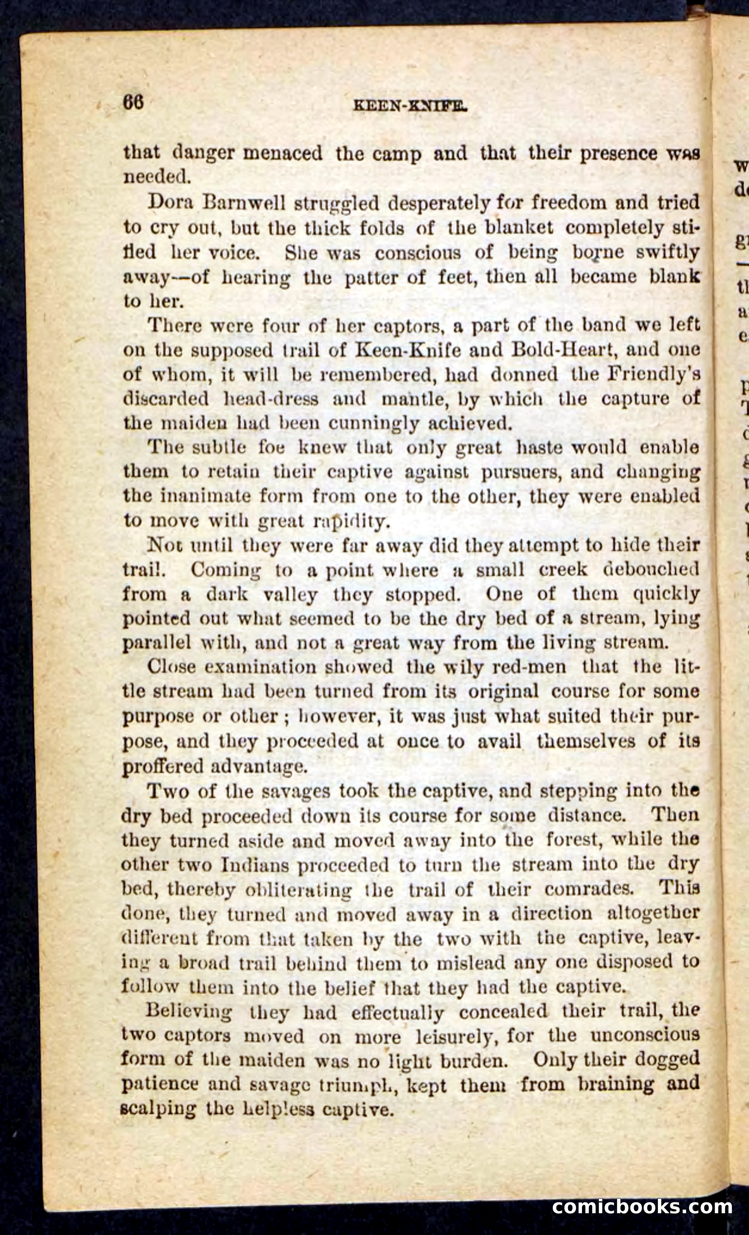 Beadle's Pocket Novels No. 199: Keen-Knife — page 62 of 100