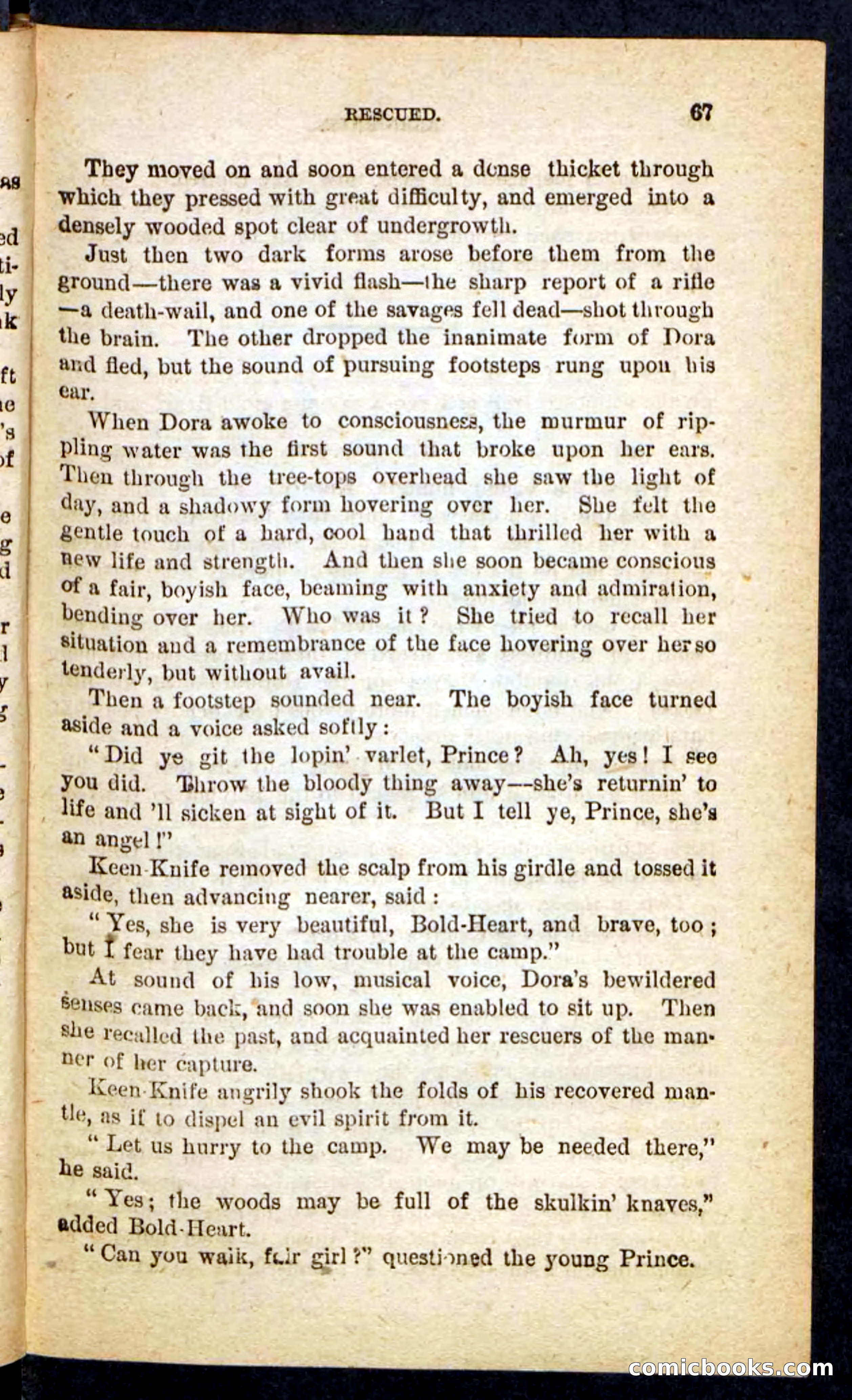 Beadle's Pocket Novels No. 199: Keen-Knife — page 63 of 100
