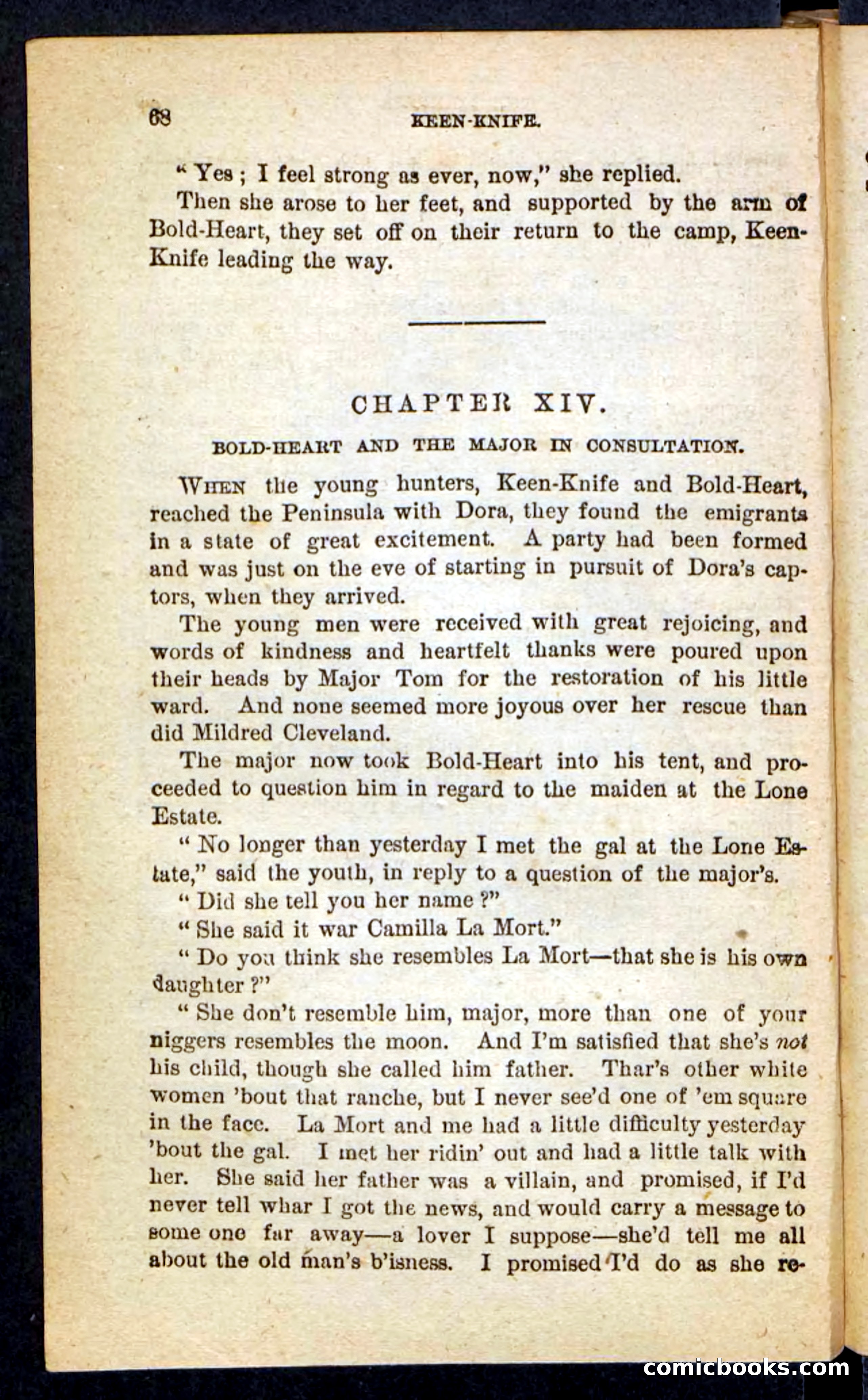 Beadle's Pocket Novels No. 199: Keen-Knife — page 64 of 100