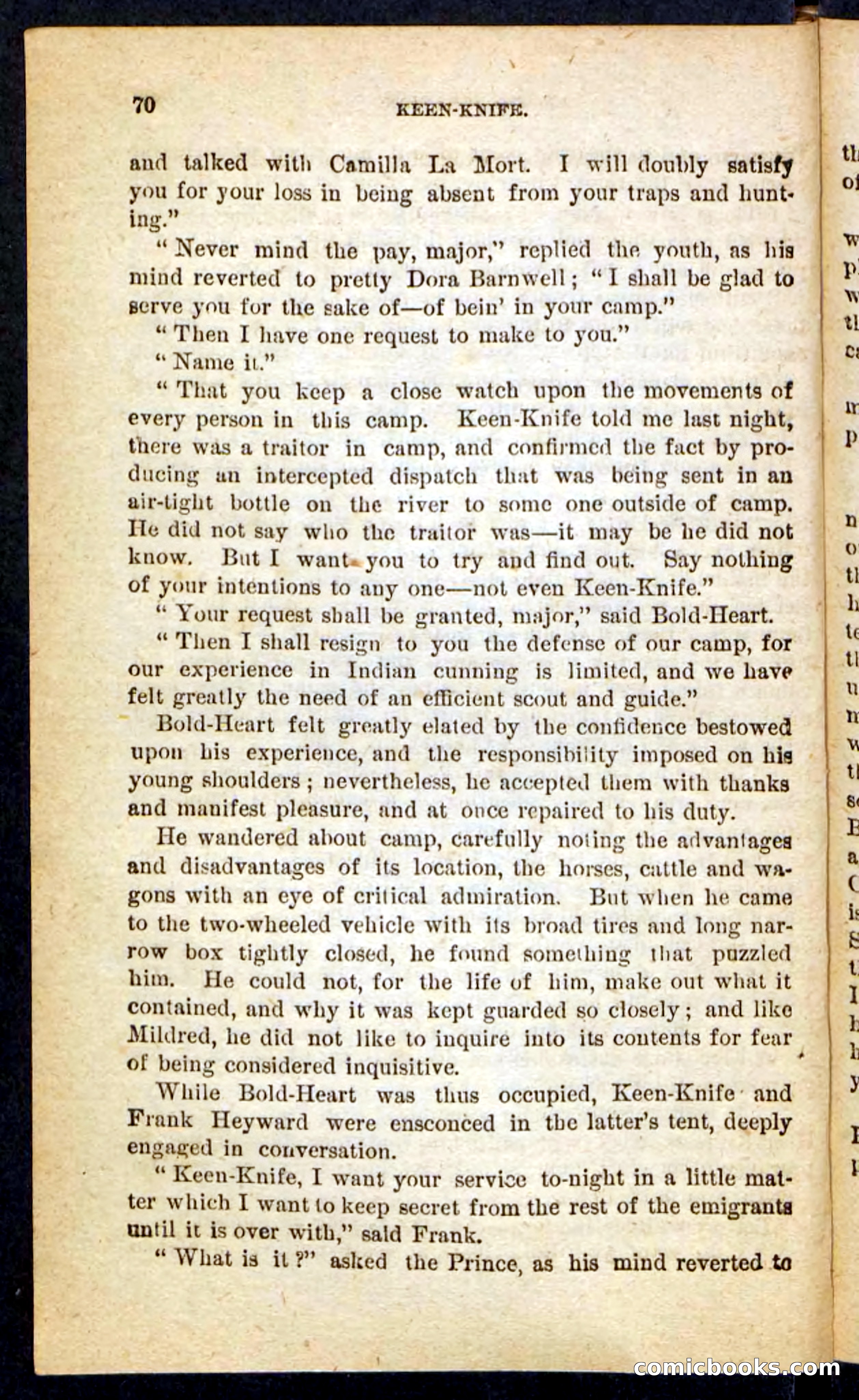 Beadle's Pocket Novels No. 199: Keen-Knife — page 66 of 100
