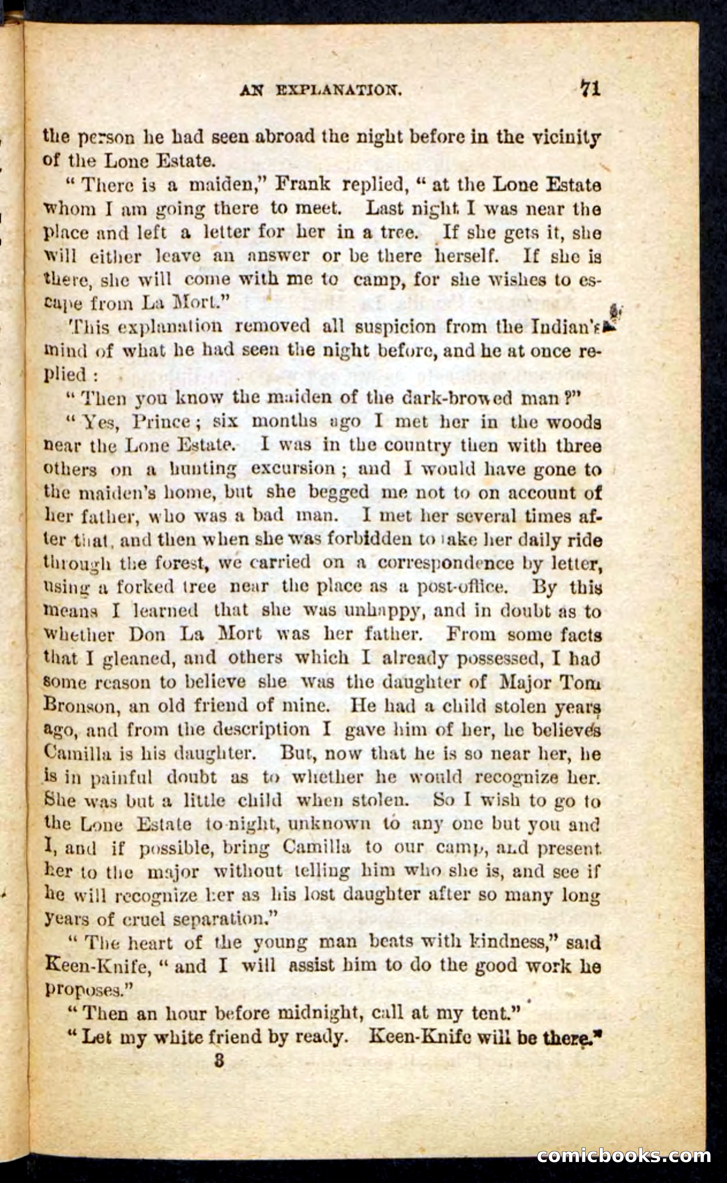 Beadle's Pocket Novels No. 199: Keen-Knife — page 67 of 100