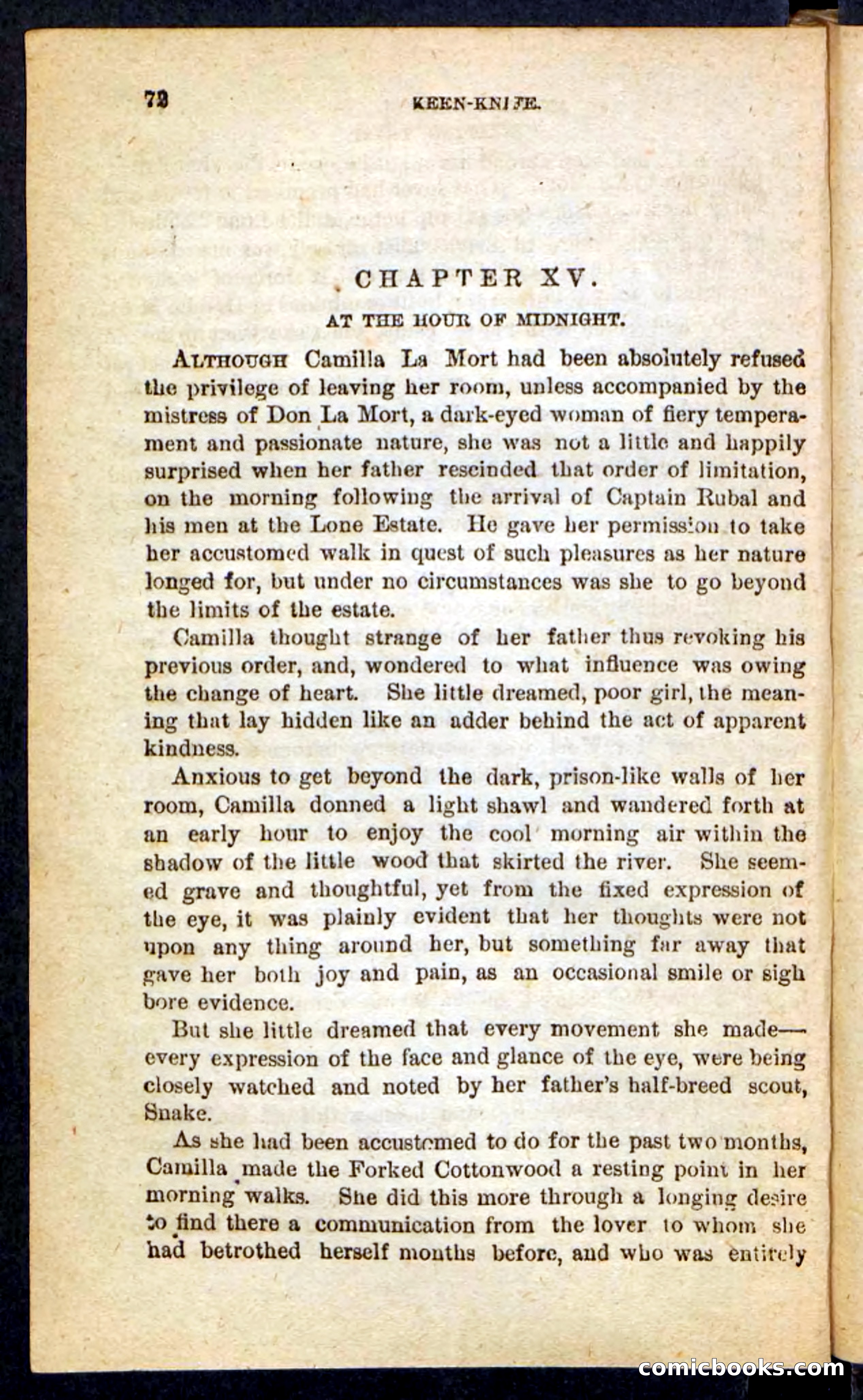 Beadle's Pocket Novels No. 199: Keen-Knife — page 68 of 100