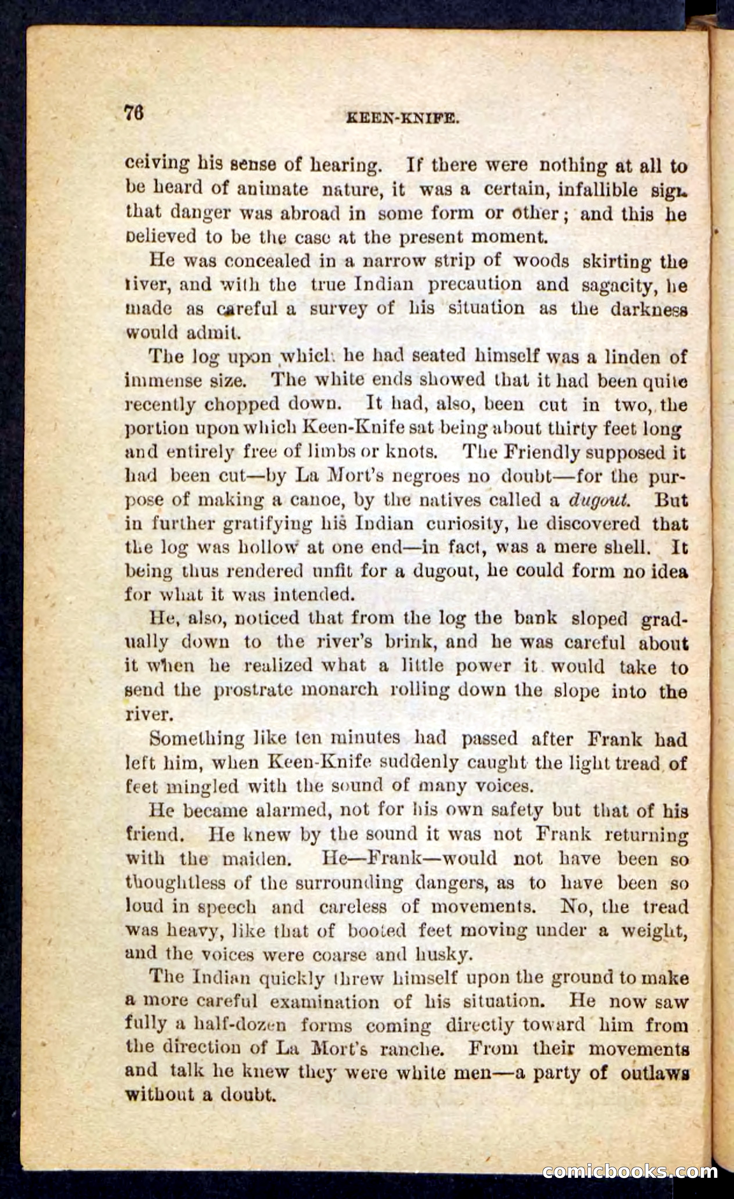 Beadle's Pocket Novels No. 199: Keen-Knife — page 72 of 100