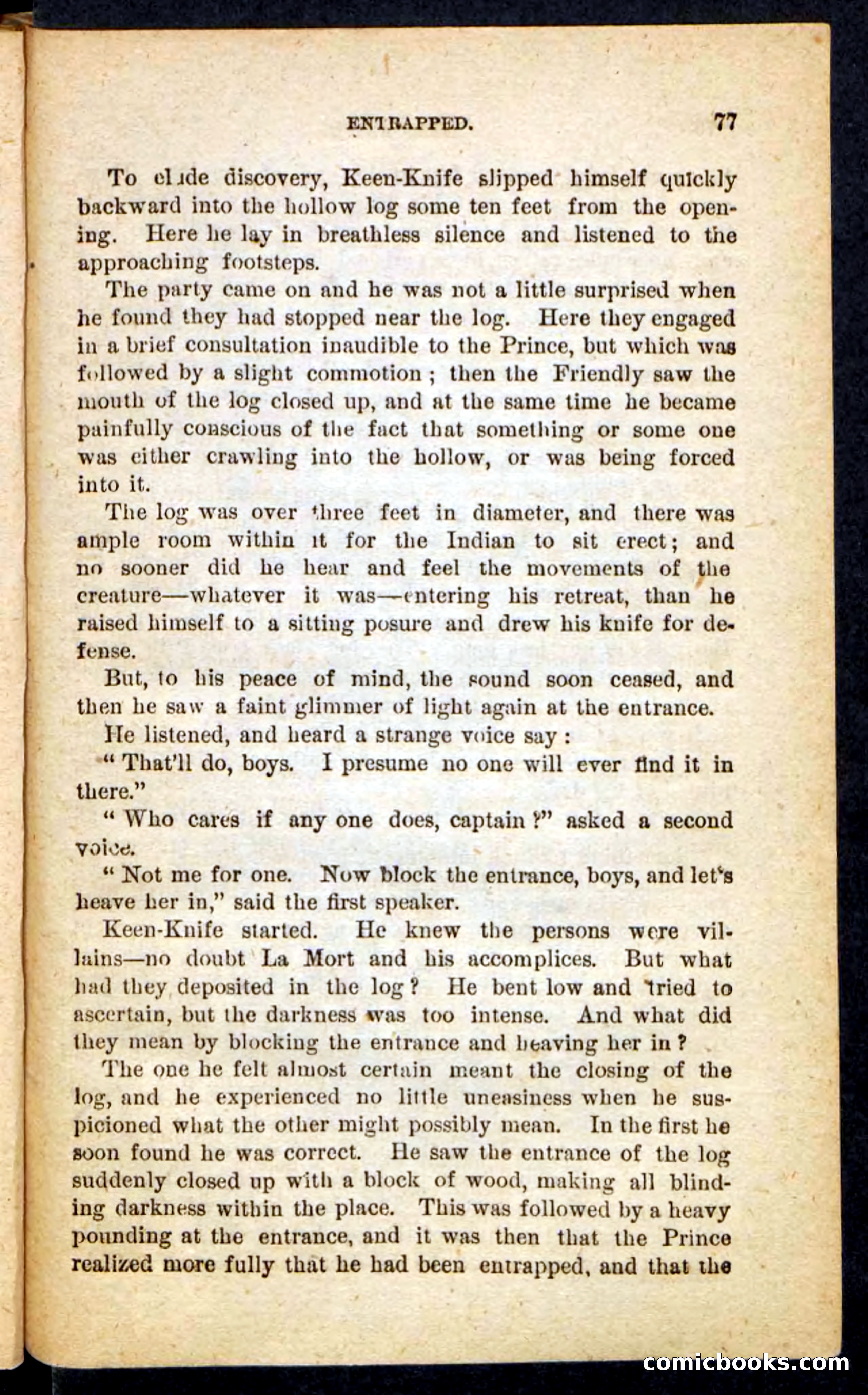 Beadle's Pocket Novels No. 199: Keen-Knife — page 73 of 100