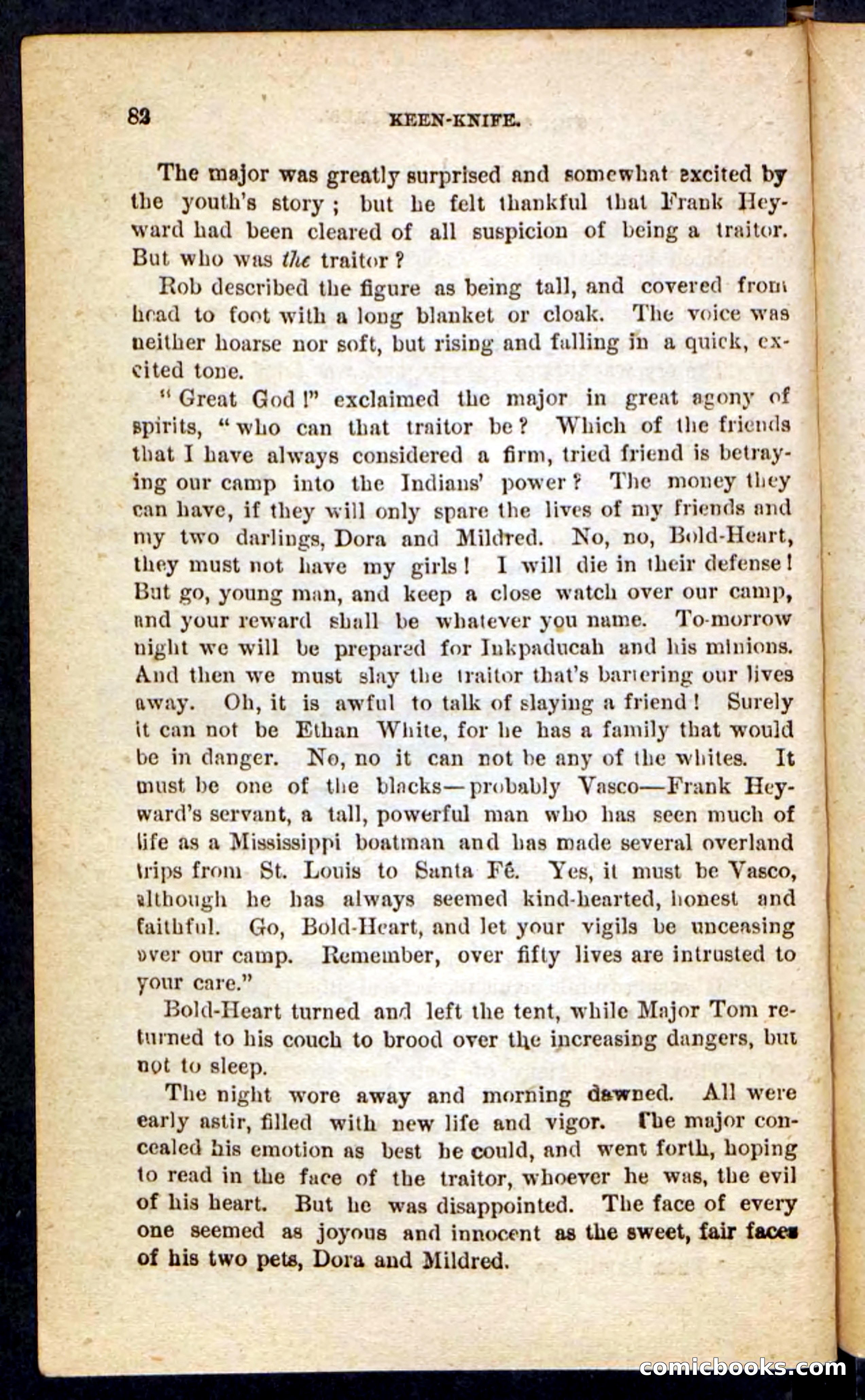 Beadle's Pocket Novels No. 199: Keen-Knife — page 78 of 100
