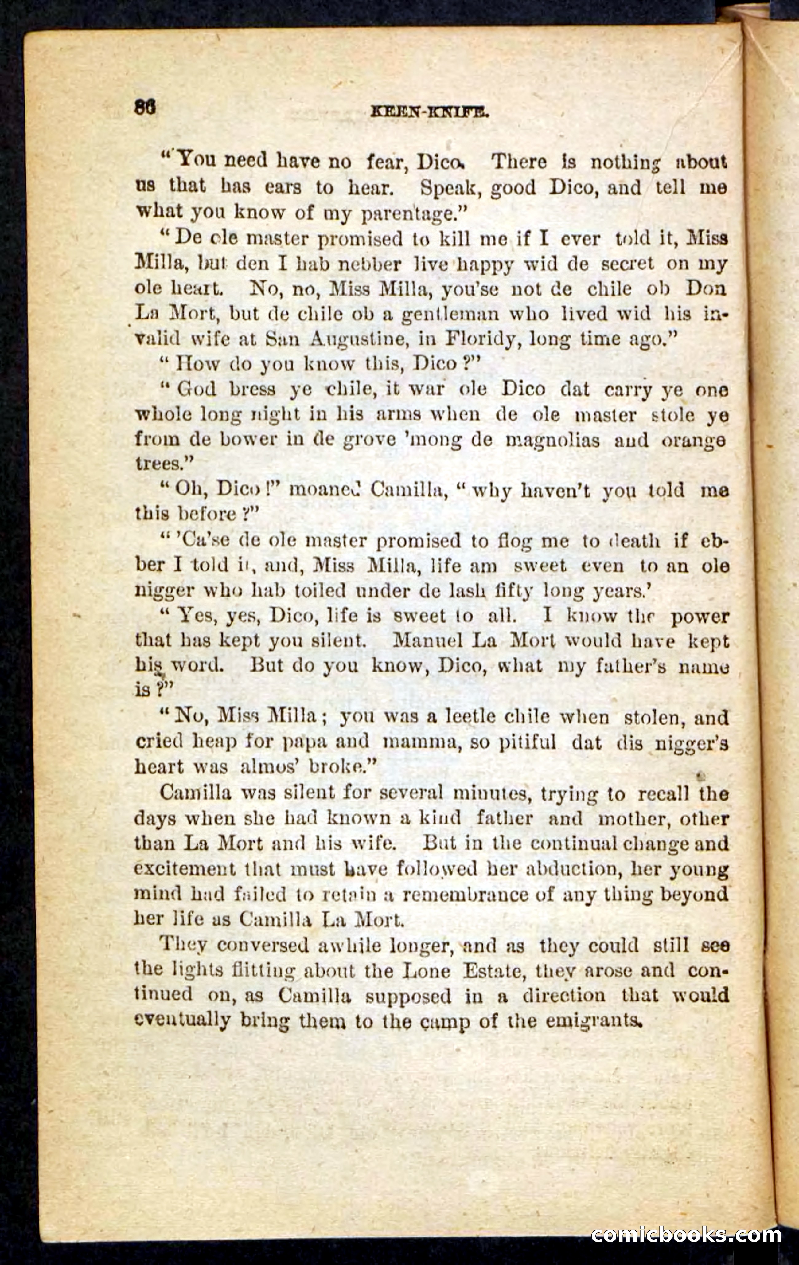 Beadle's Pocket Novels No. 199: Keen-Knife — page 82 of 100