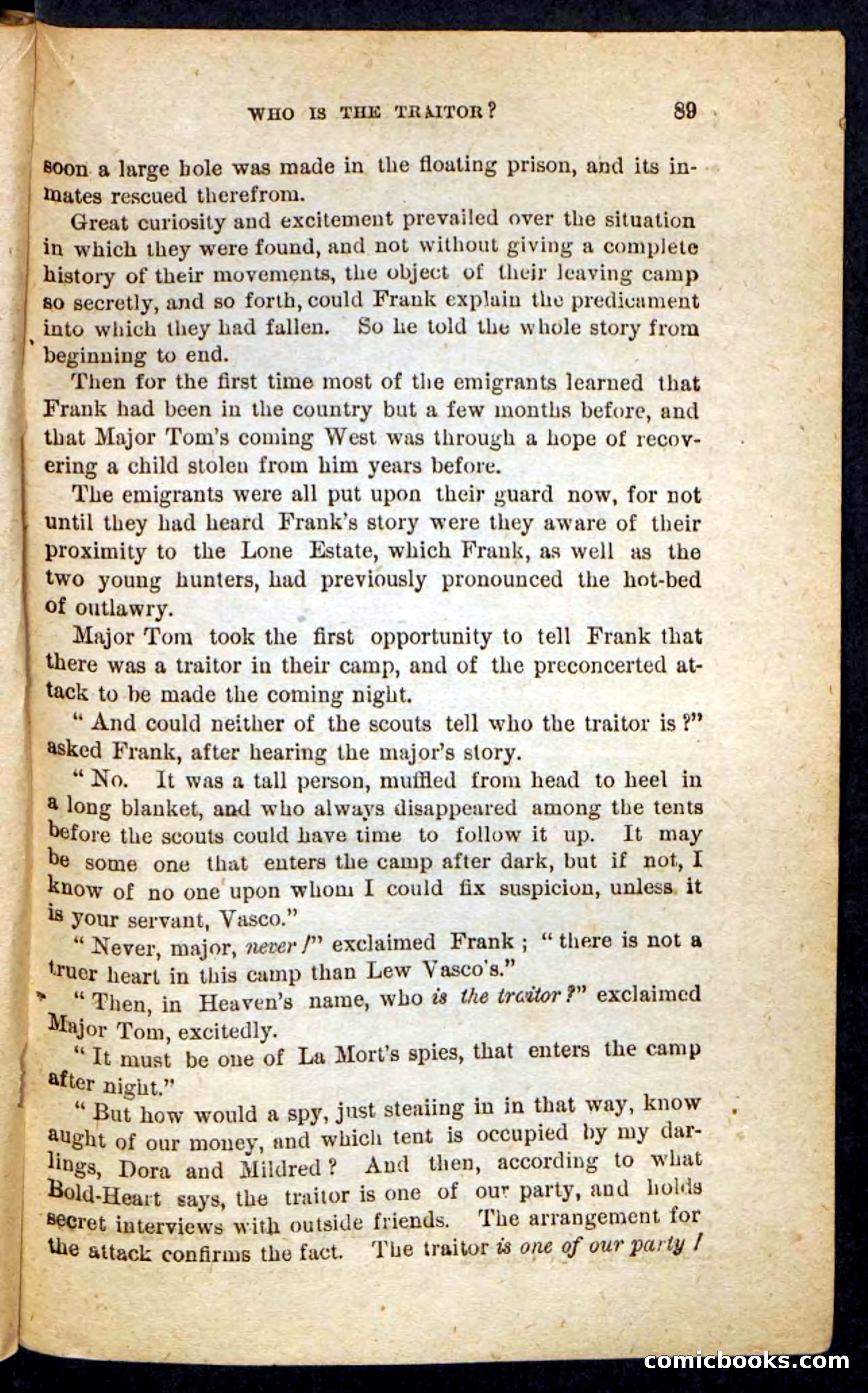 Beadle's Pocket Novels No. 199: Keen-Knife — page 85 of 100