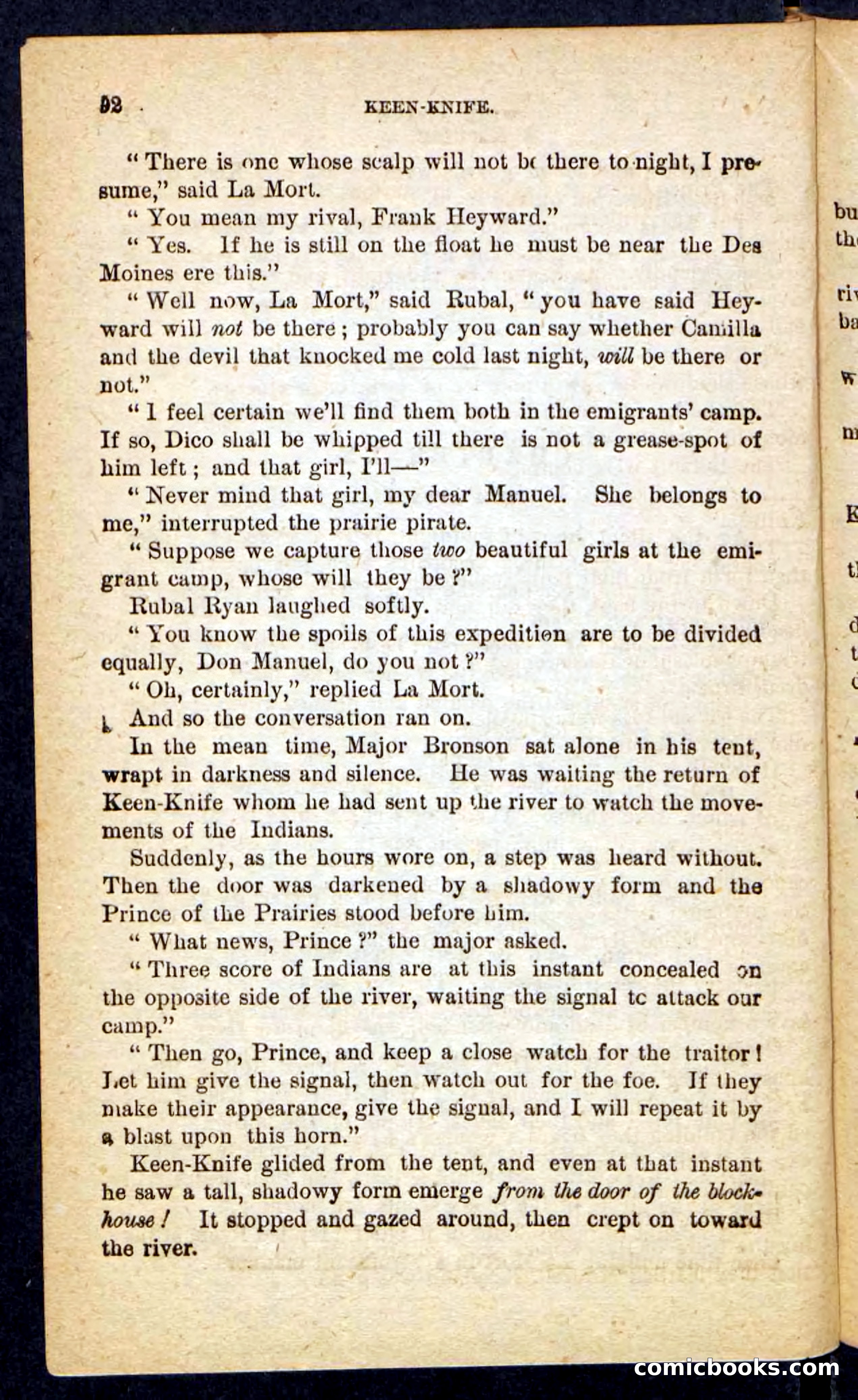 Beadle's Pocket Novels No. 199: Keen-Knife — page 88 of 100