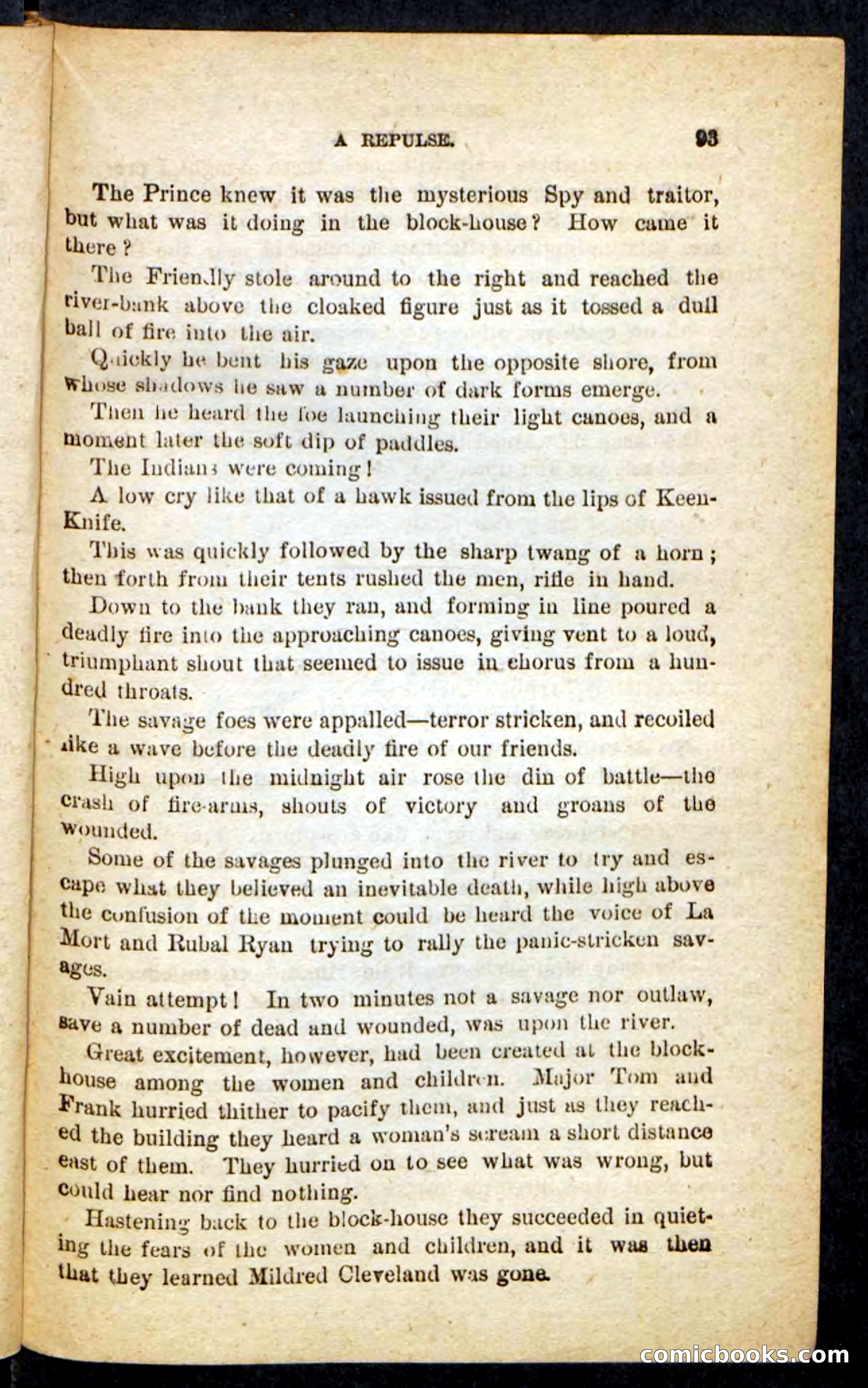 Beadle's Pocket Novels No. 199: Keen-Knife — page 89 of 100