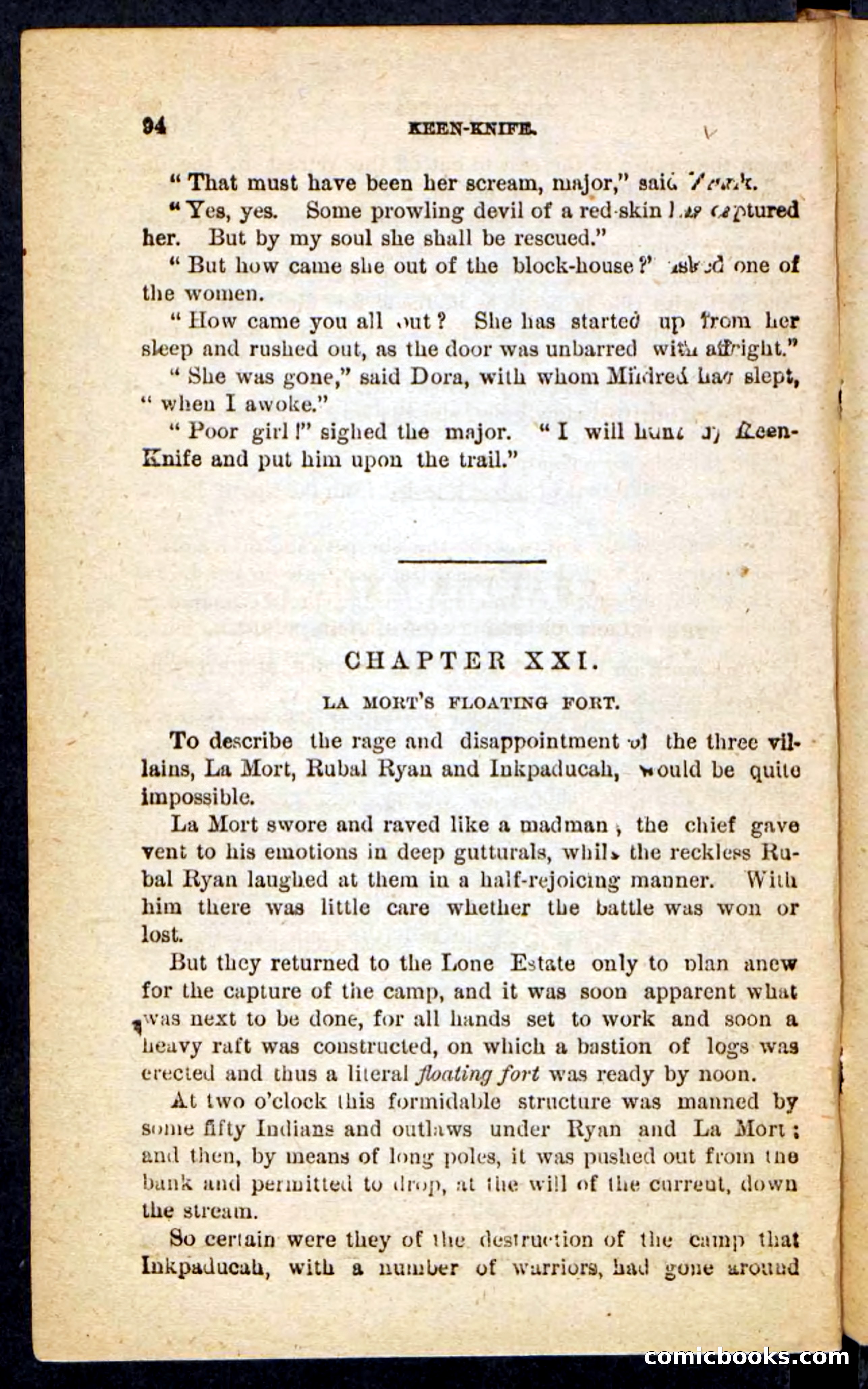 Beadle's Pocket Novels No. 199: Keen-Knife — page 90 of 100
