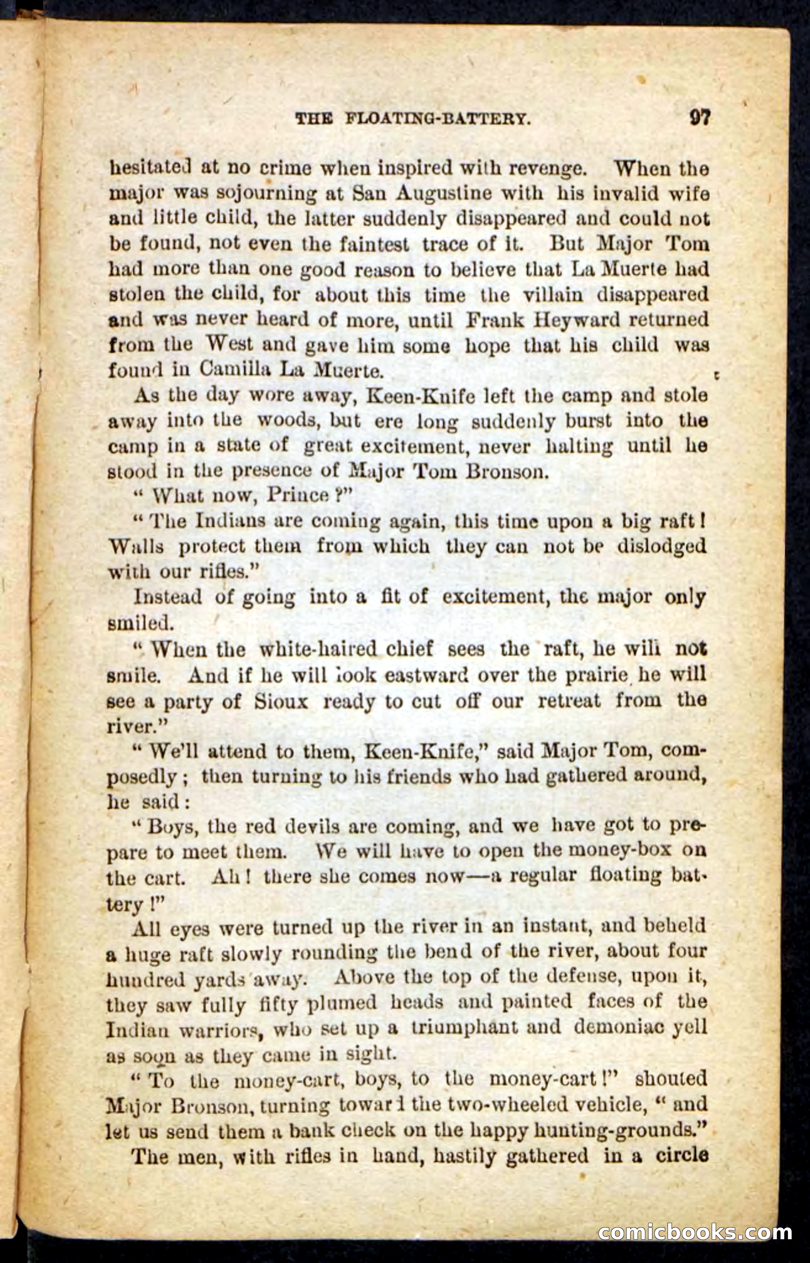 Beadle's Pocket Novels No. 199: Keen-Knife — page 93 of 100