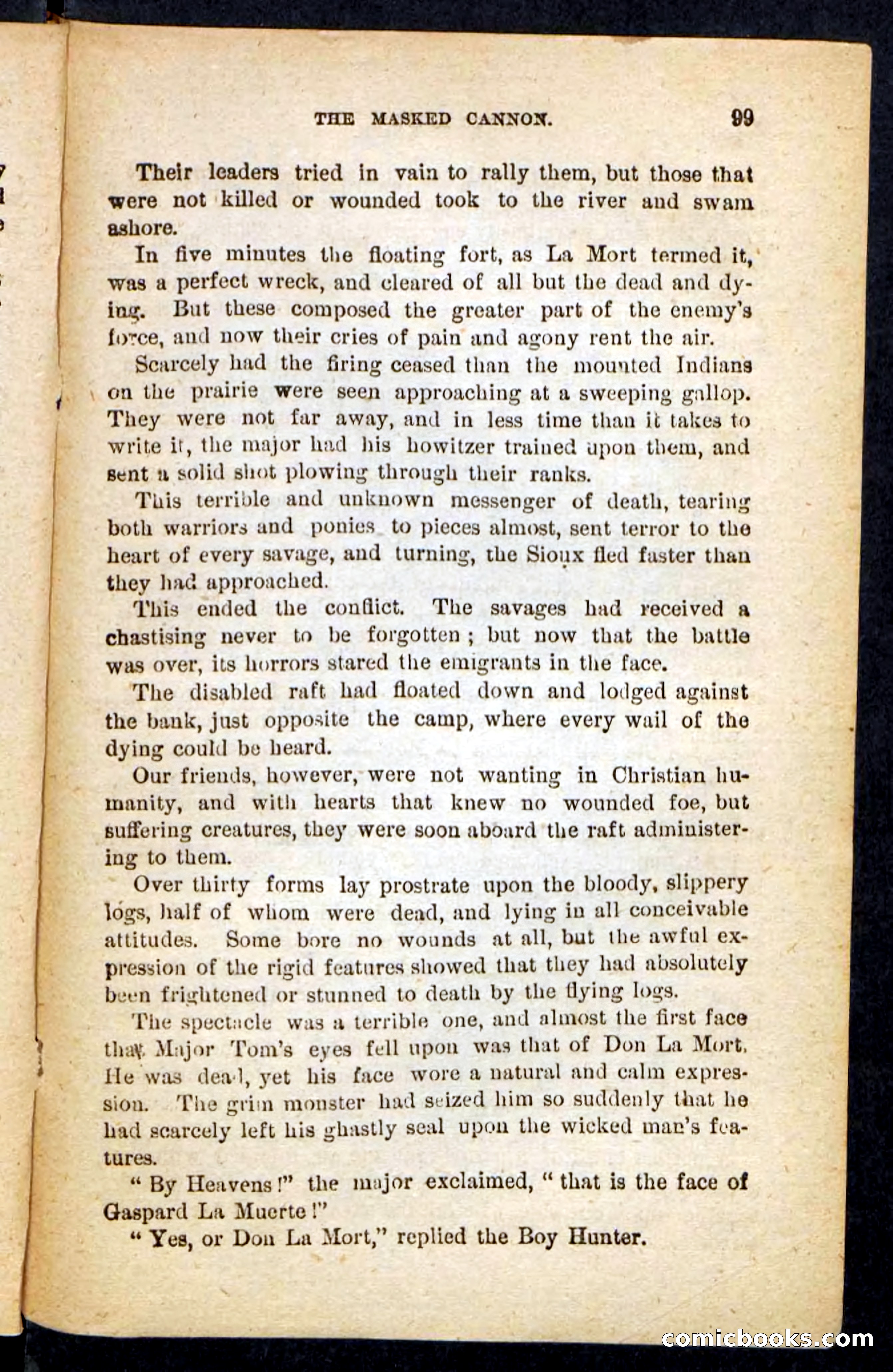 Beadle's Pocket Novels No. 199: Keen-Knife — page 95 of 100