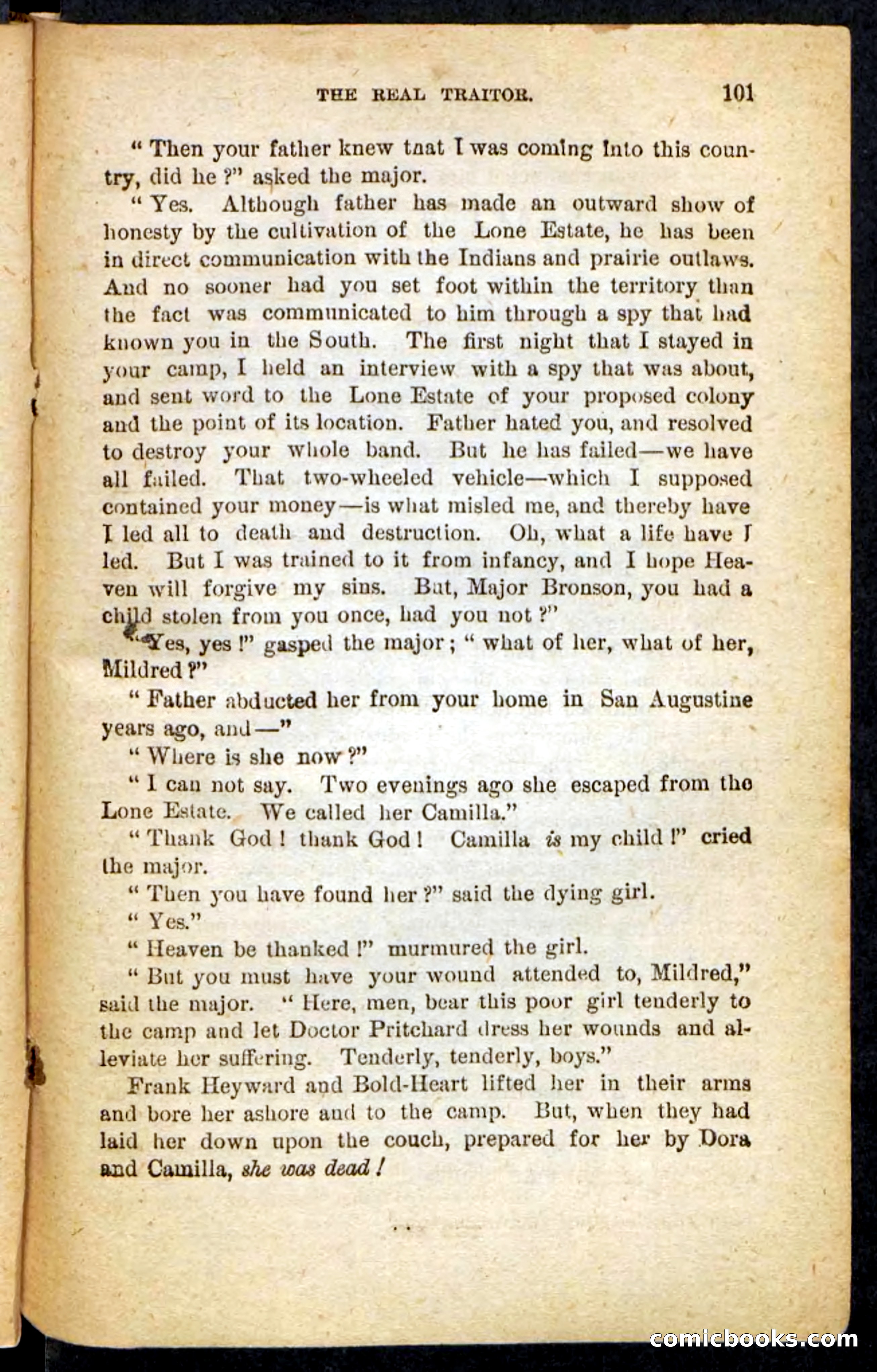 Beadle's Pocket Novels No. 199: Keen-Knife — page 97 of 100