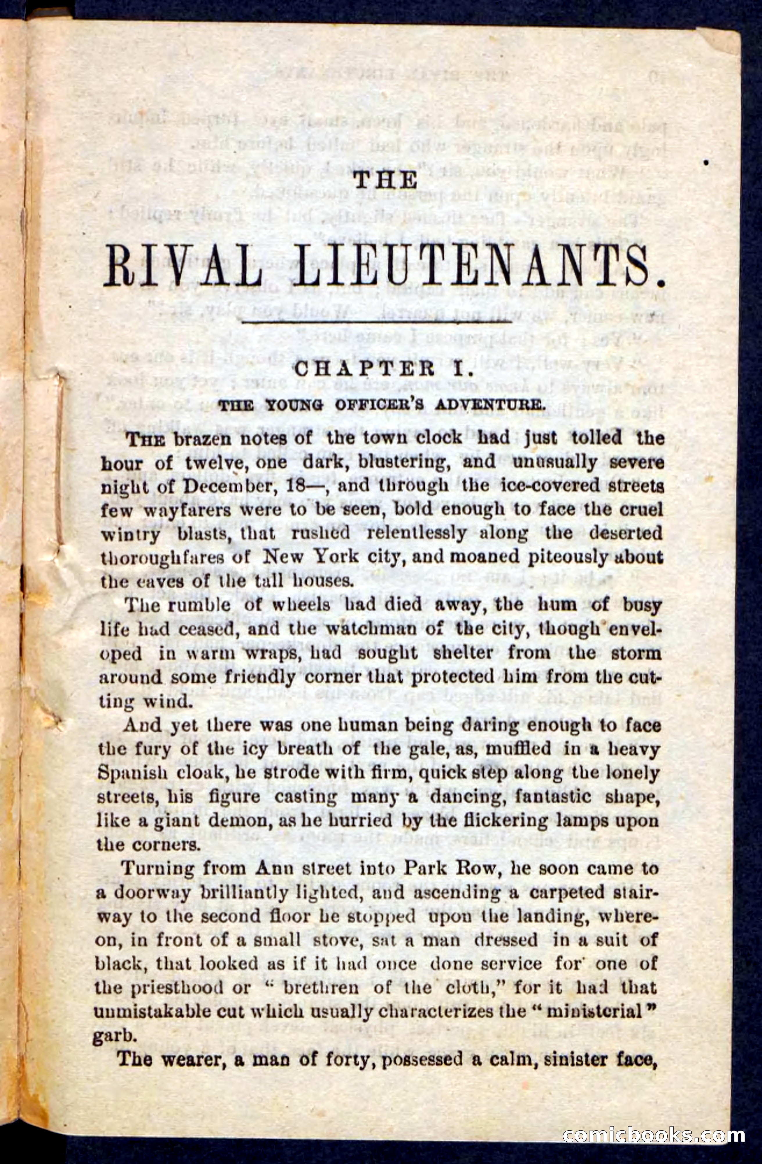 The Rival Lieutenants — page 5 of 100